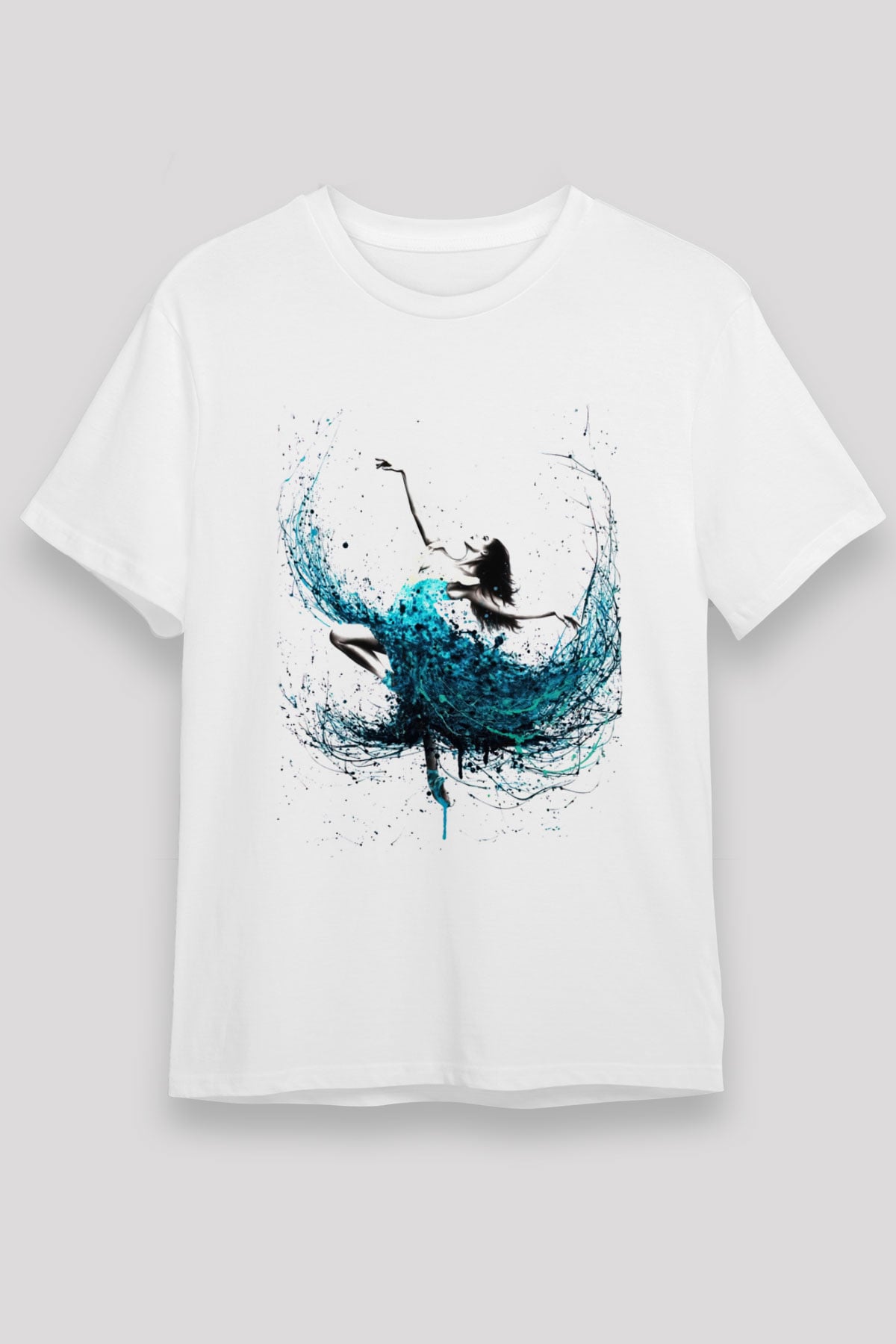 Bale Beyaz Unisex Tişört T-Shirt - TişörtFabrikası