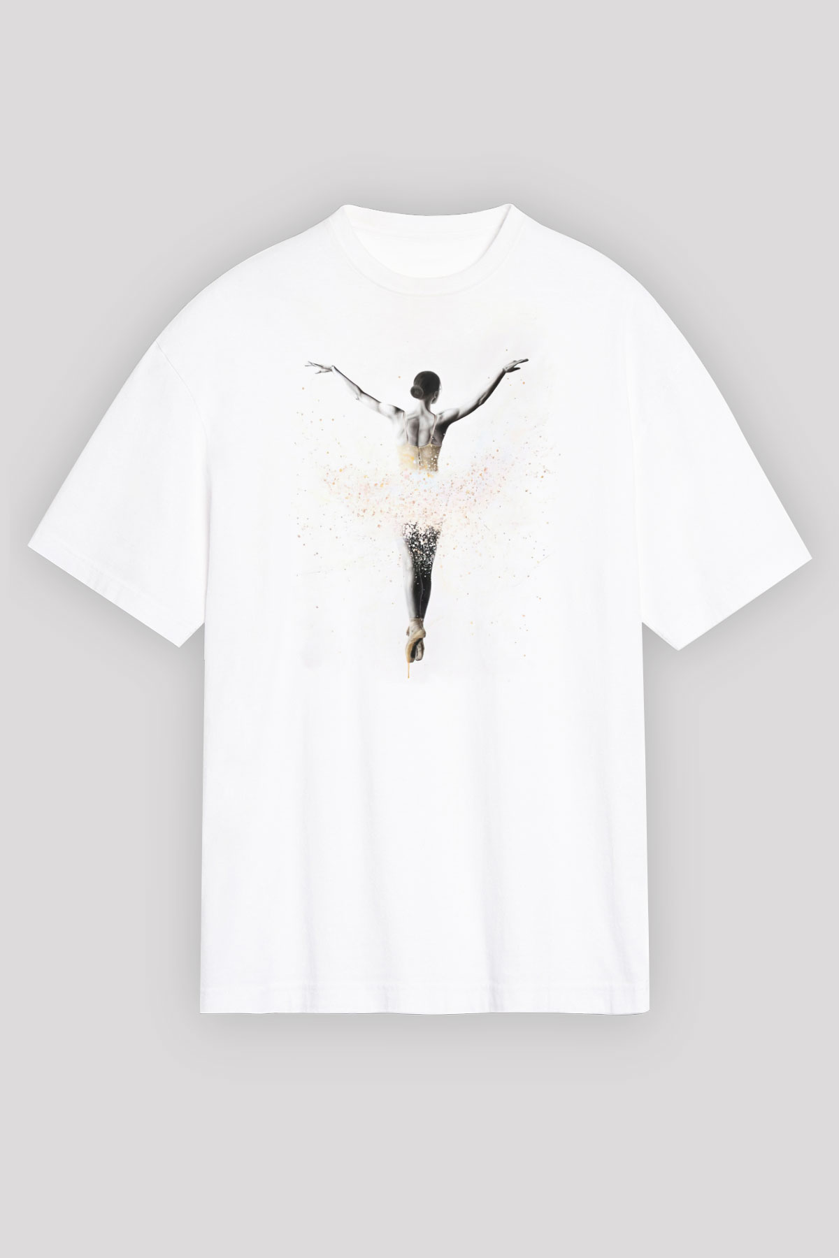 Bale Beyaz Unisex Tişört T-Shirt - TişörtFabrikası