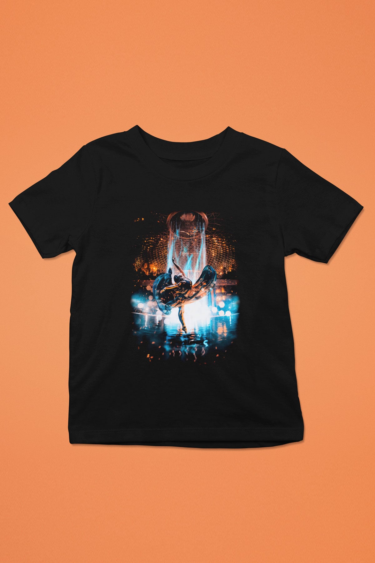 Bale Siyah Unisex Çocuk Tişört