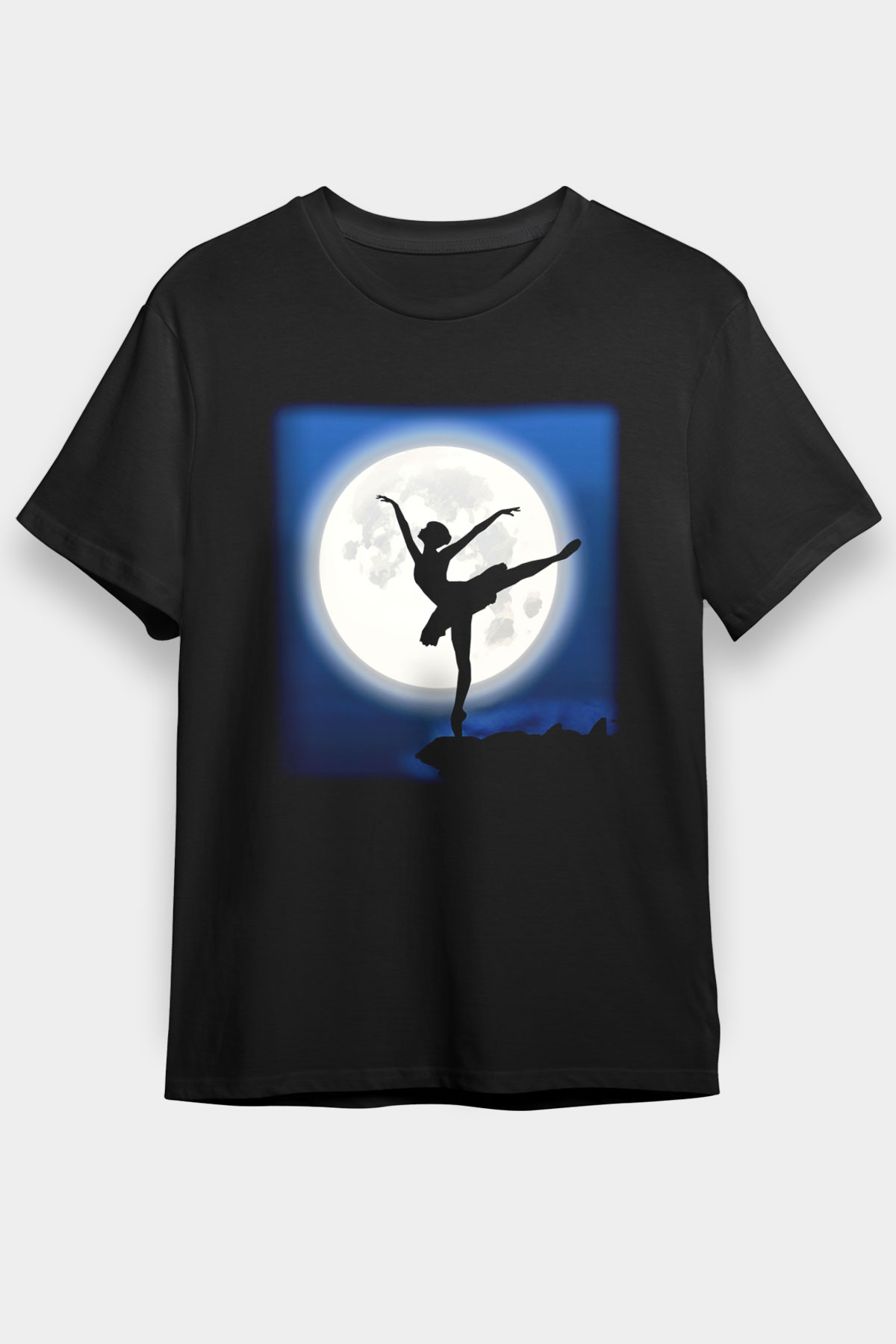 Bale Siyah Unisex Tişört T-Shirt - TişörtFabrikası