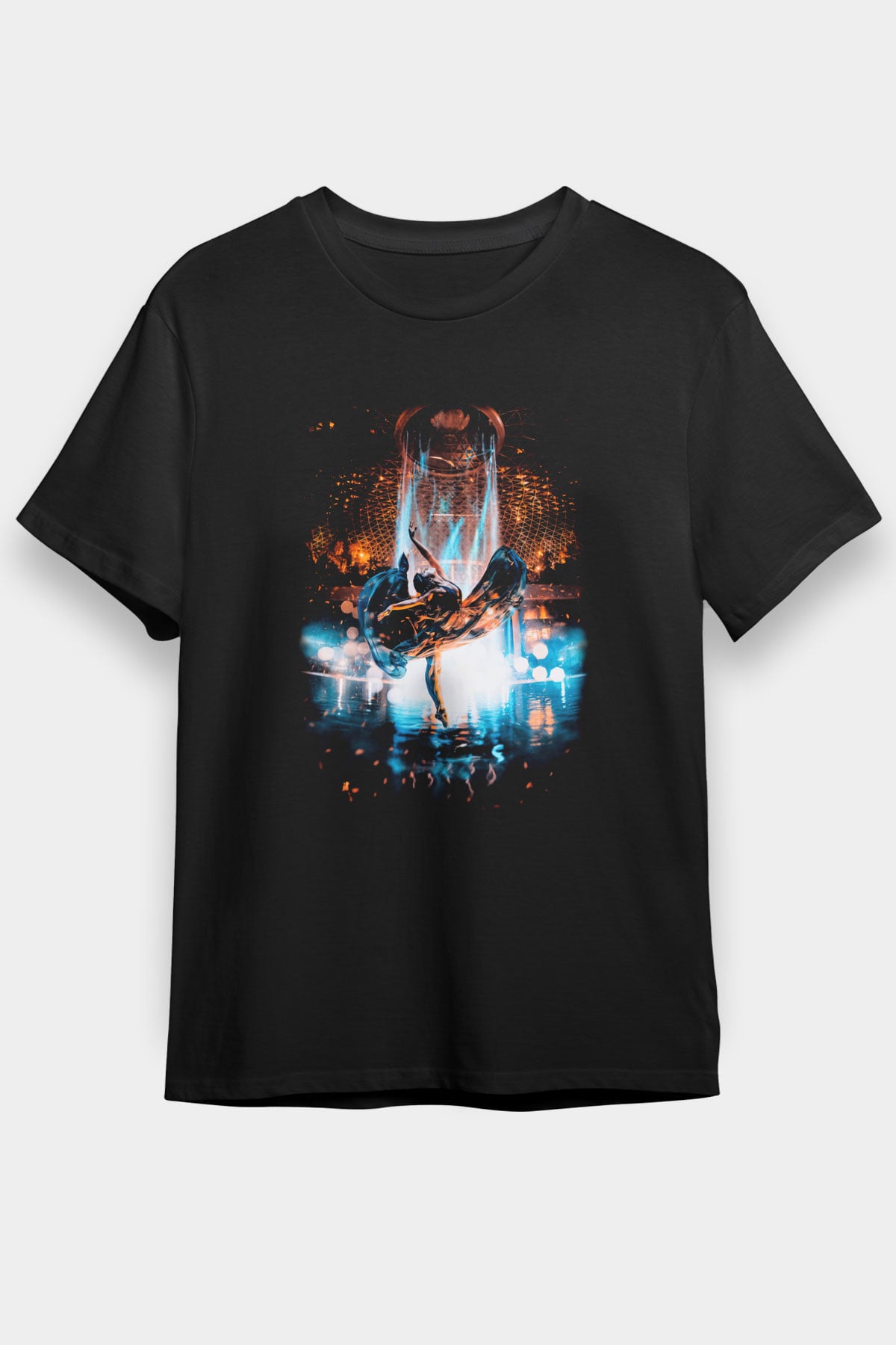 Bale Siyah Unisex Tişört T-Shirt - TişörtFabrikası