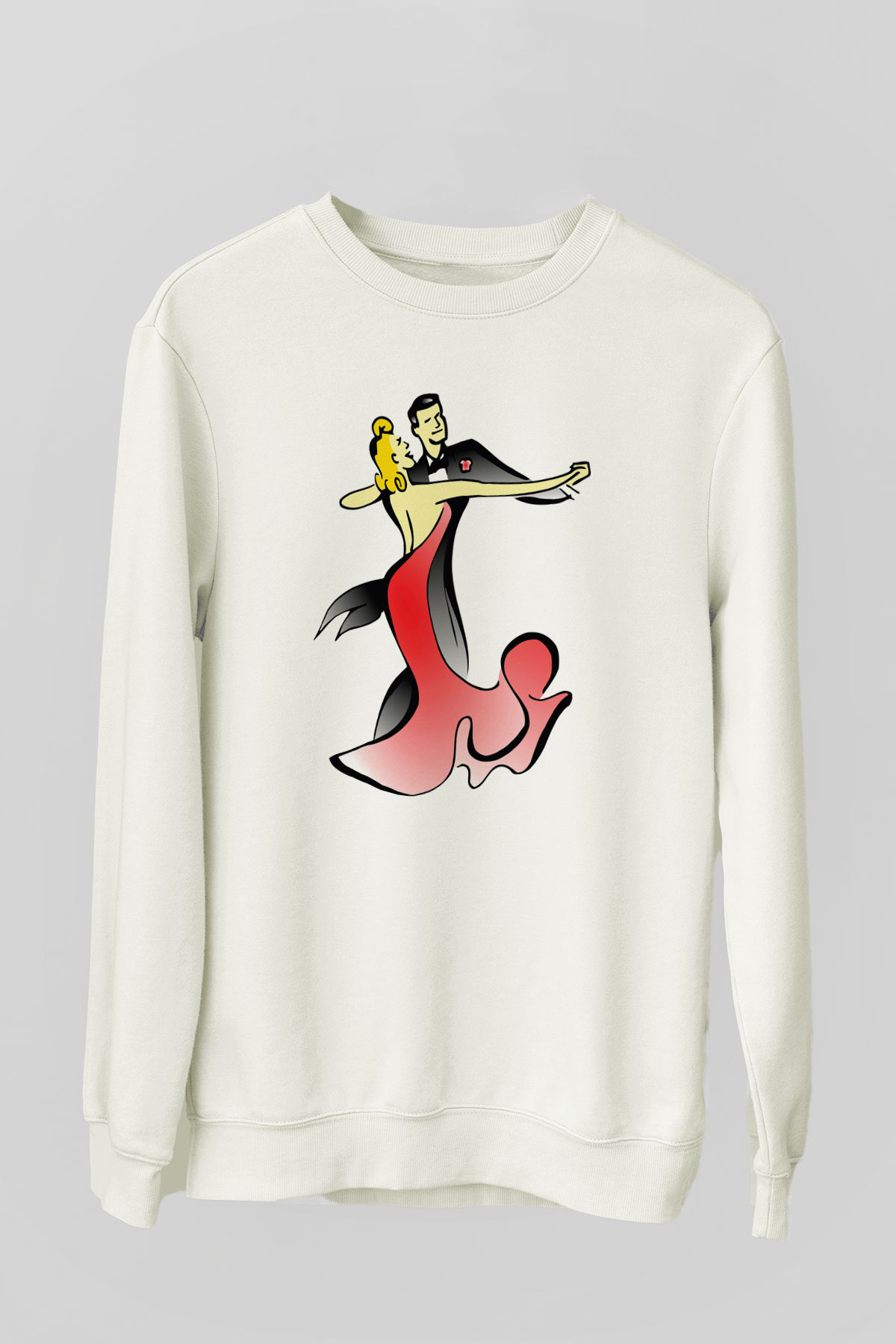 Balo Beyaz Unisex Sweatshirt