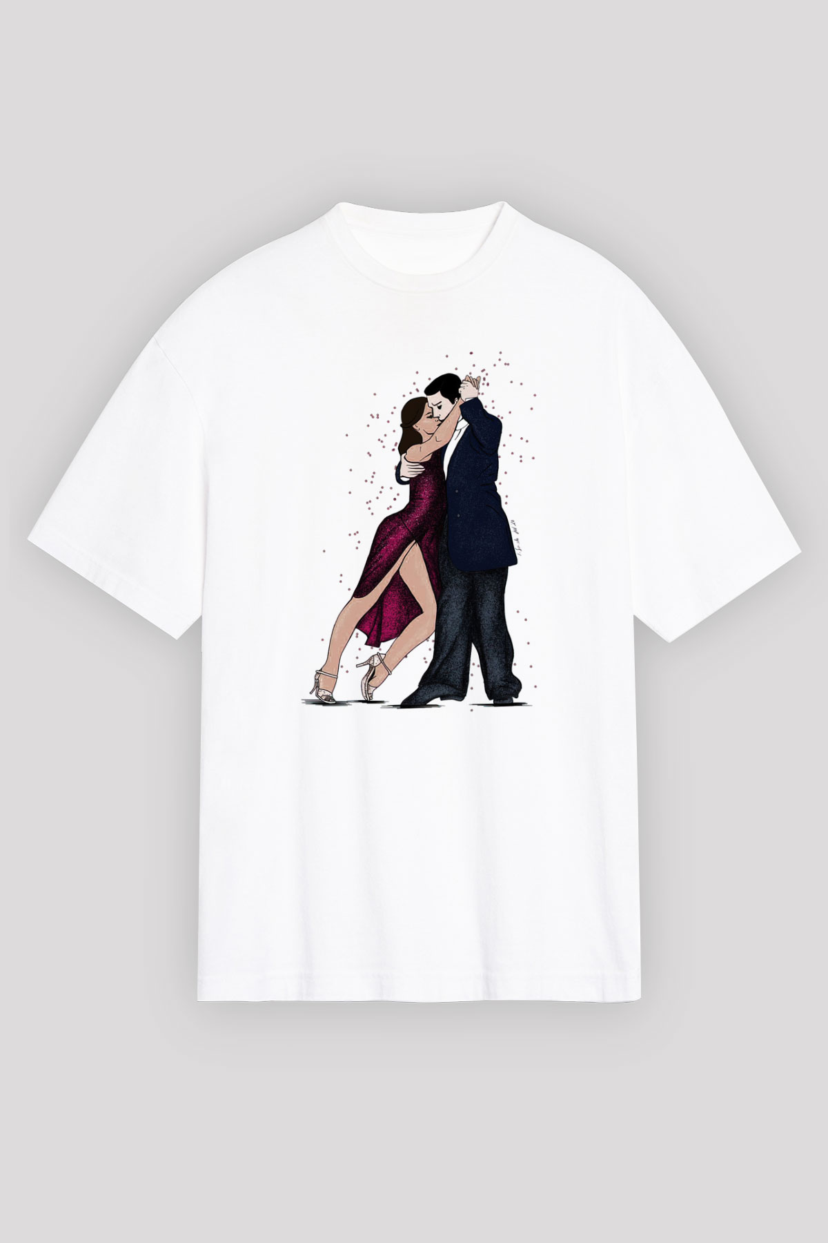 Balo Beyaz Unisex Tişört T-Shirt - TişörtFabrikası
