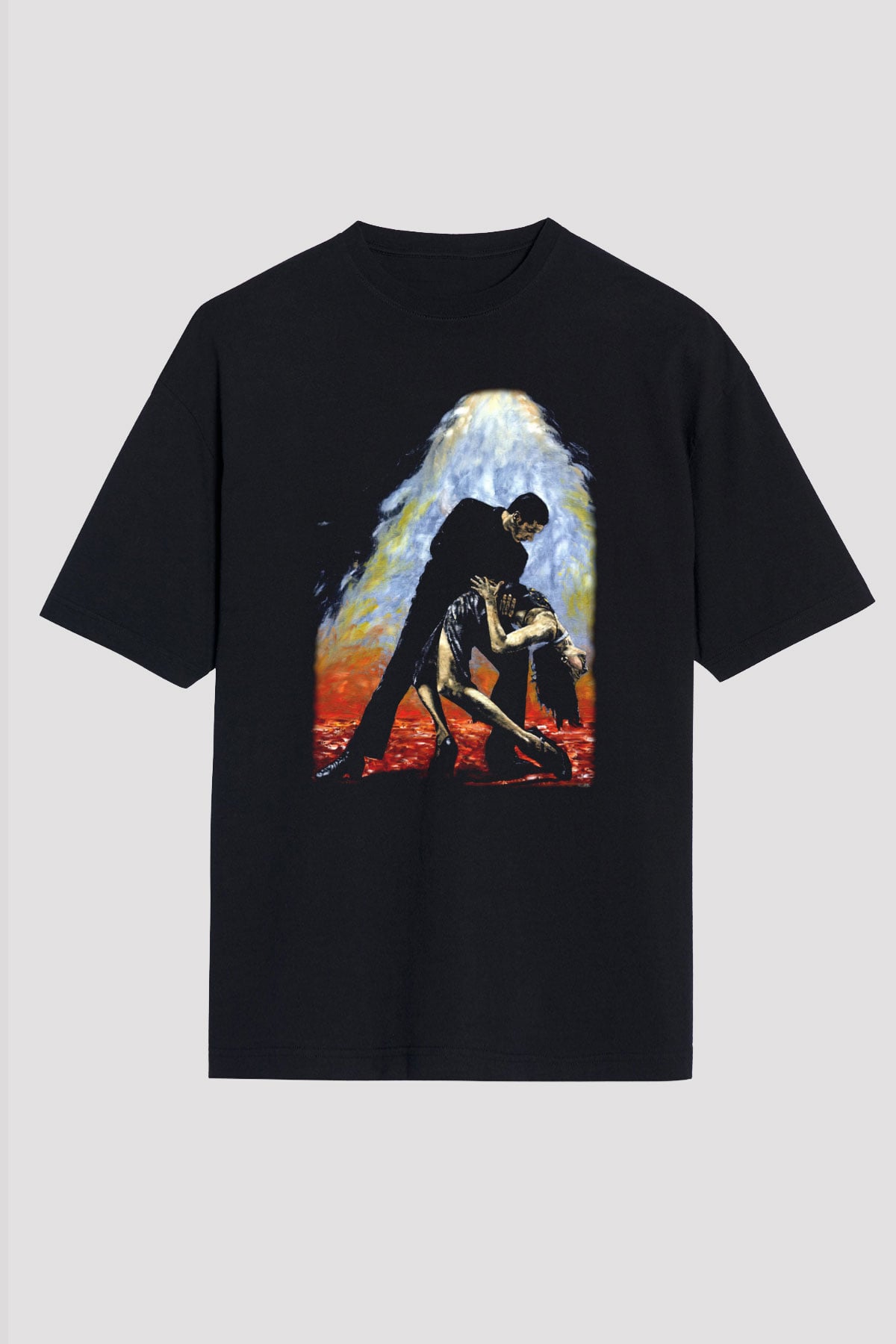 Balo Siyah Unisex Tişört T-Shirt - TişörtFabrikası
