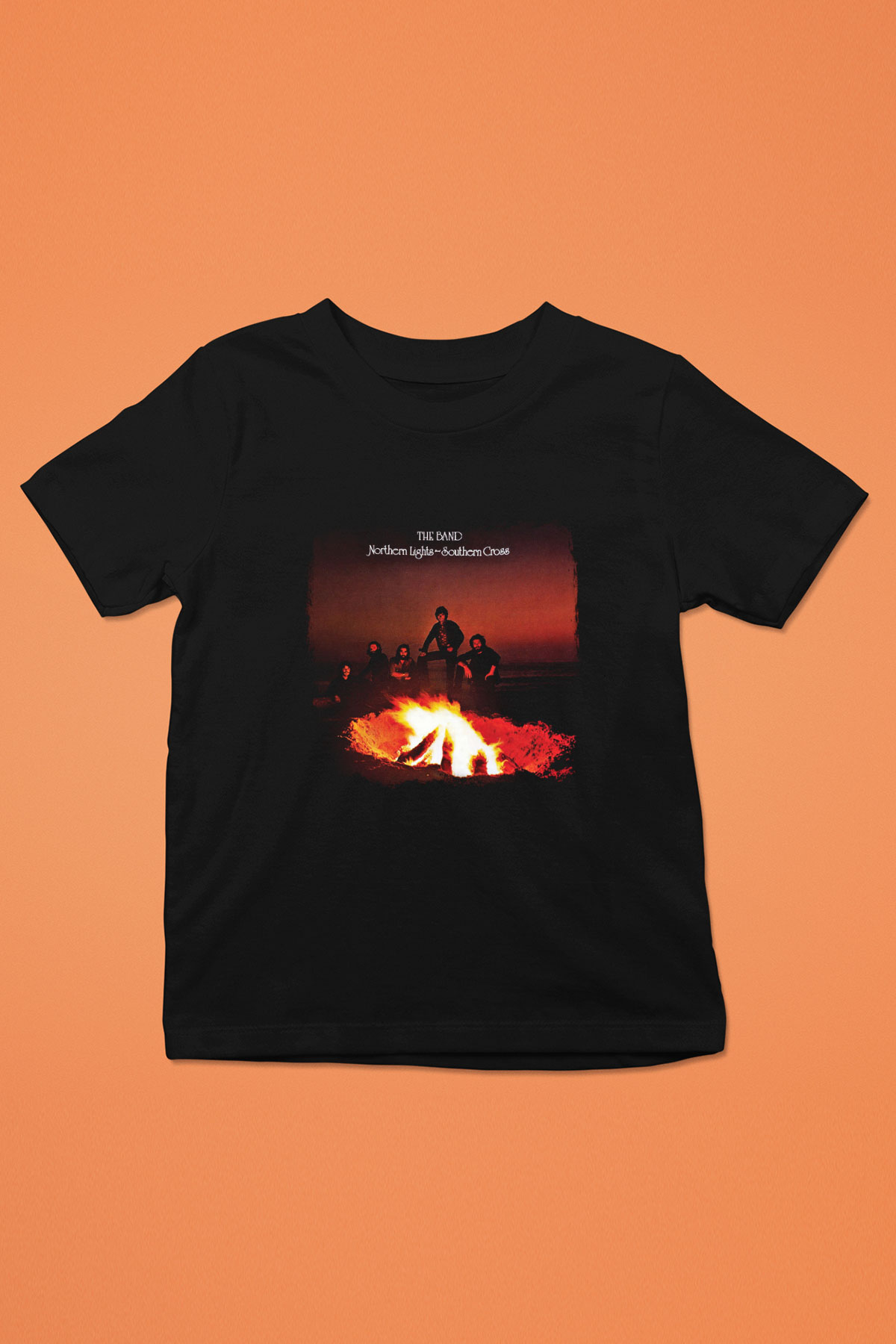 Band Baskılı Unisex Siyah Çocuk Tişört