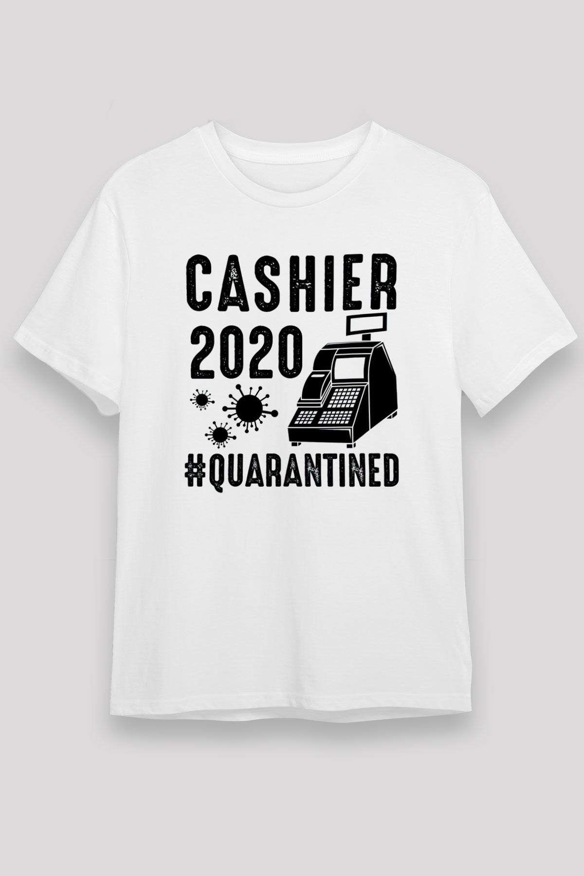 Bankacı Beyaz Unisex Tişört T-Shirt - TişörtFabrikası
