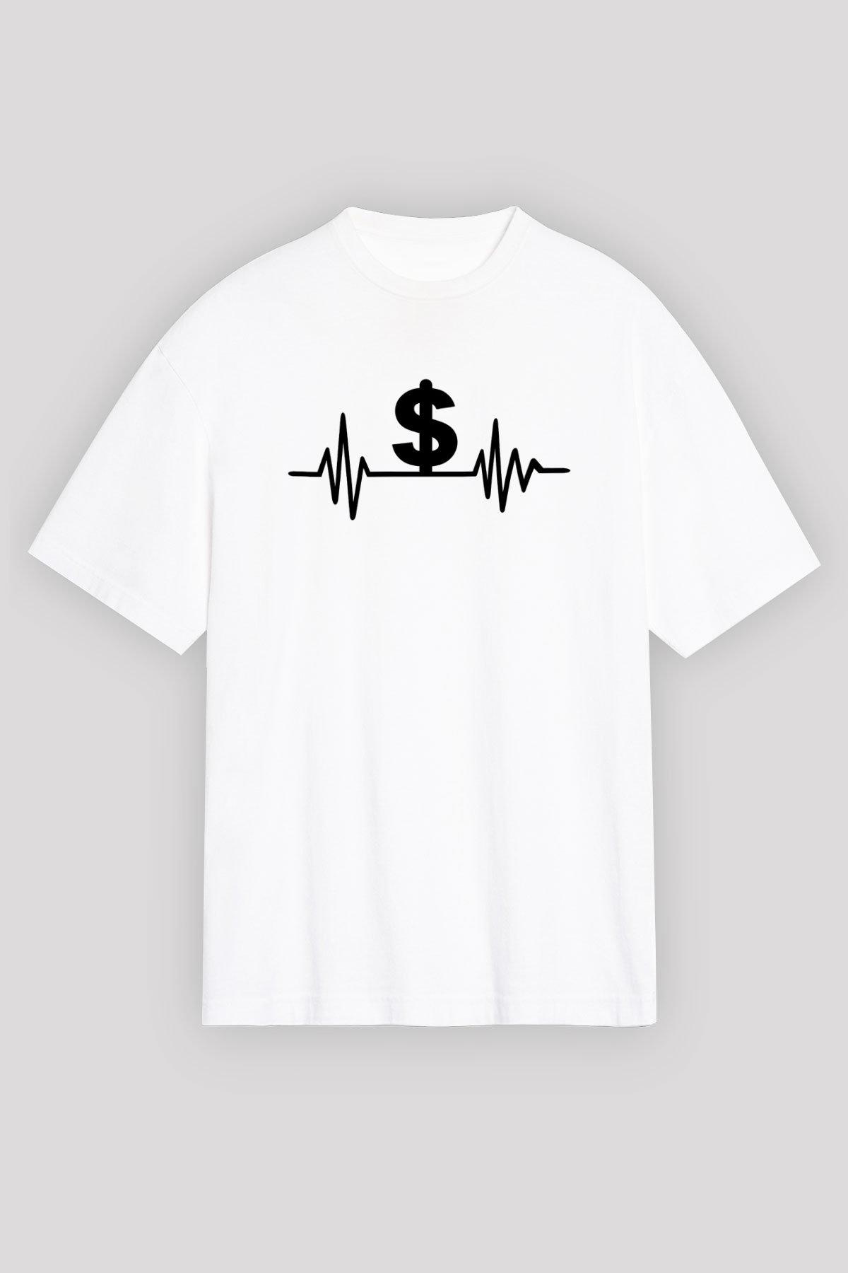Bankacı Beyaz Unisex Tişört T-Shirt - TişörtFabrikası