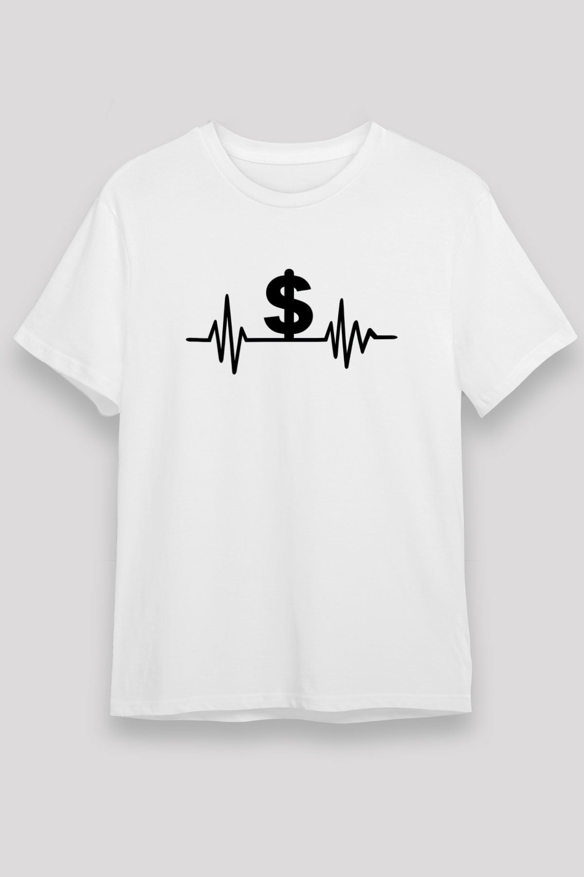 Bankacı Beyaz Unisex Tişört T-Shirt - TişörtFabrikası