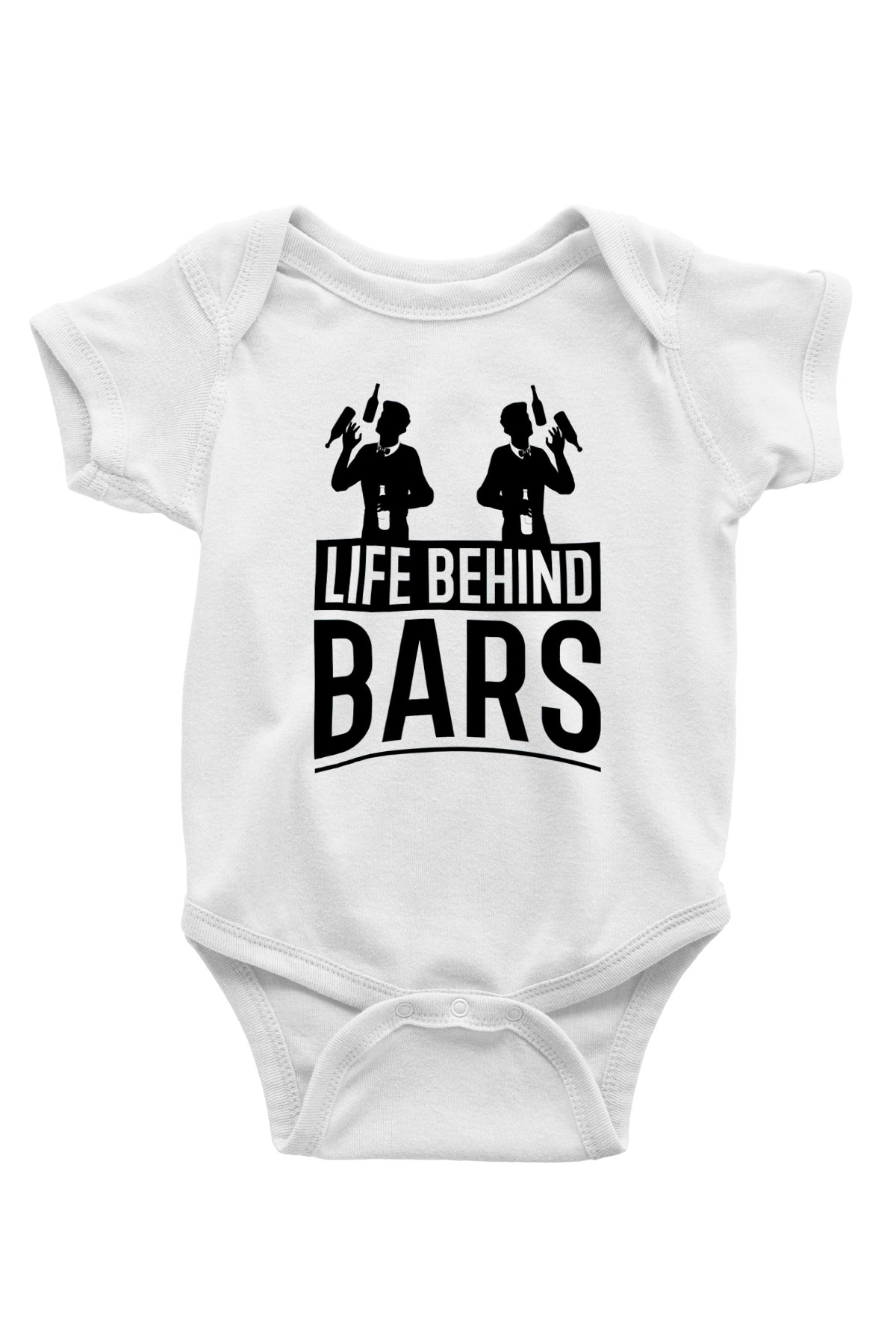 Barmen Beyaz Bebek Body - Zıbın