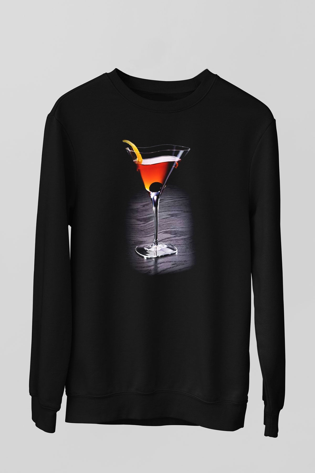 Barmen Siyah Unisex Sweatshirt