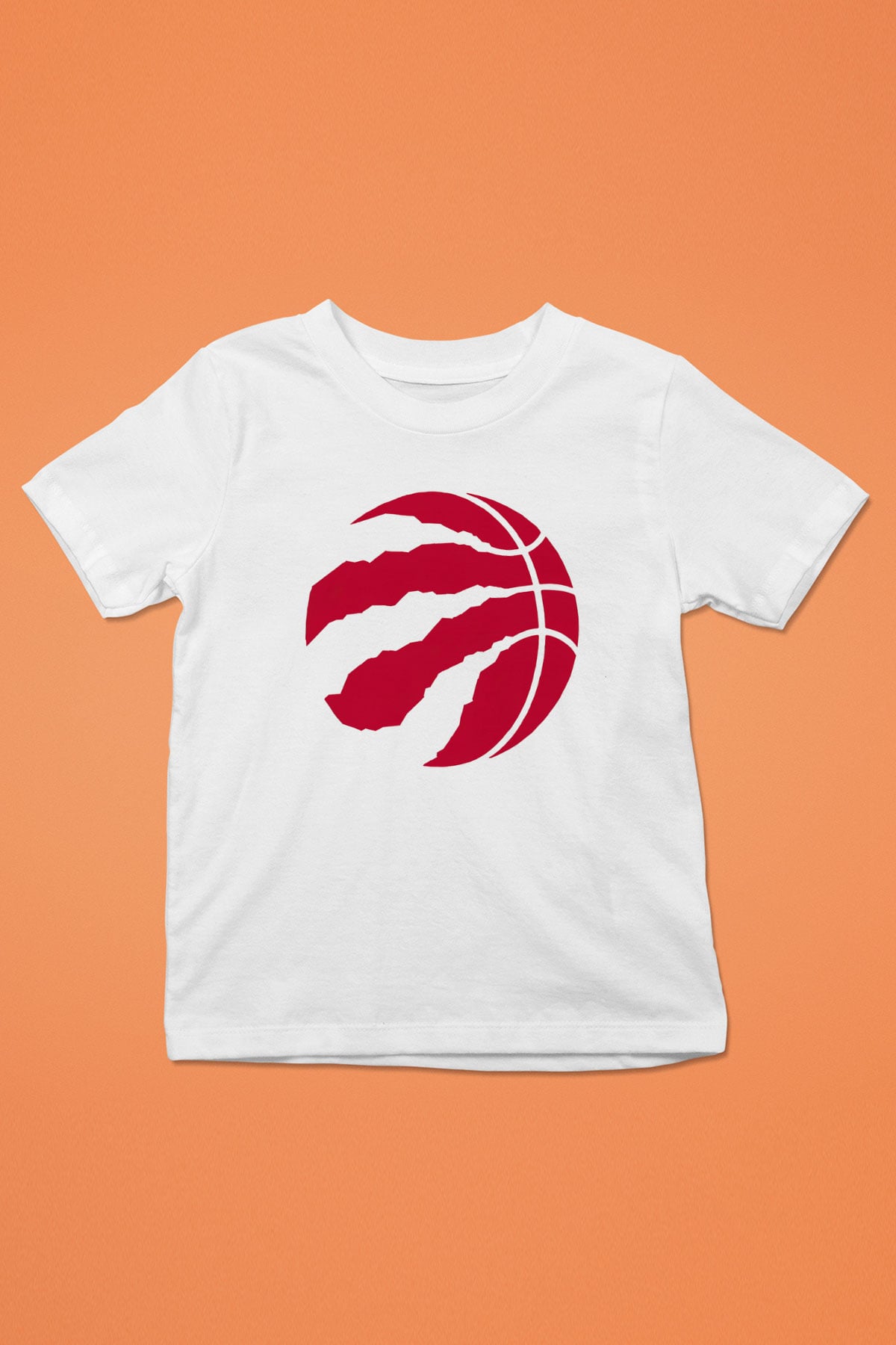 Basketbol Beyaz Unisex Çocuk Tişört