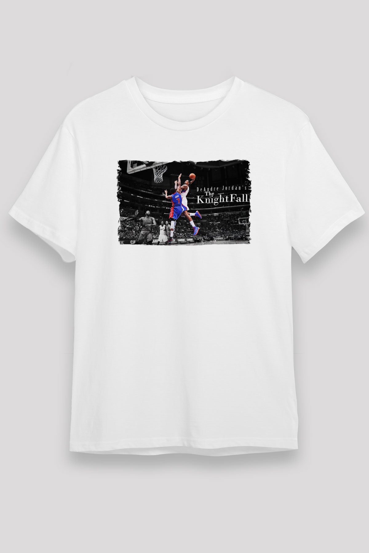 Basketbol Beyaz Unisex Tişört T-Shirt - TişörtFabrikası