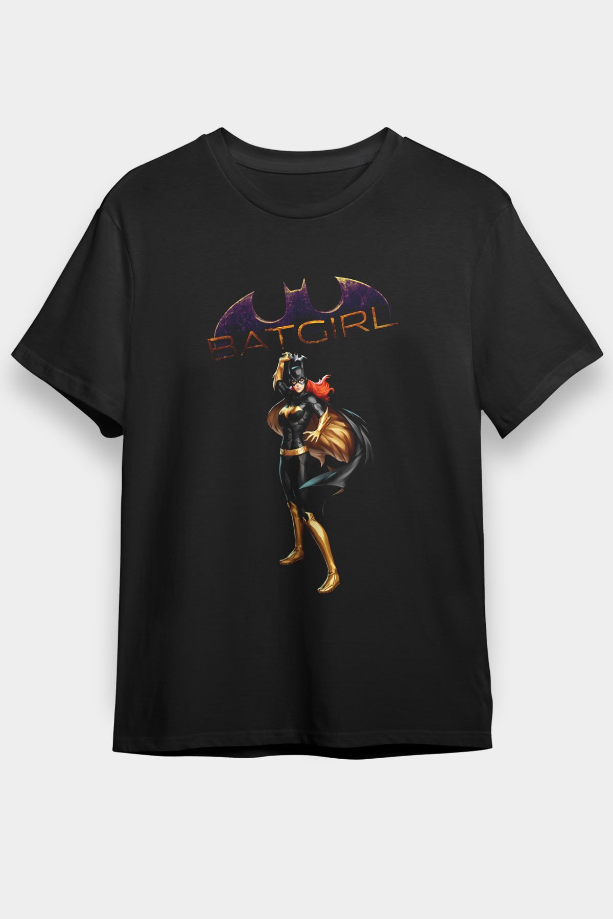 Batgirl Siyah Unisex Graphic Tee - STREETWEAR