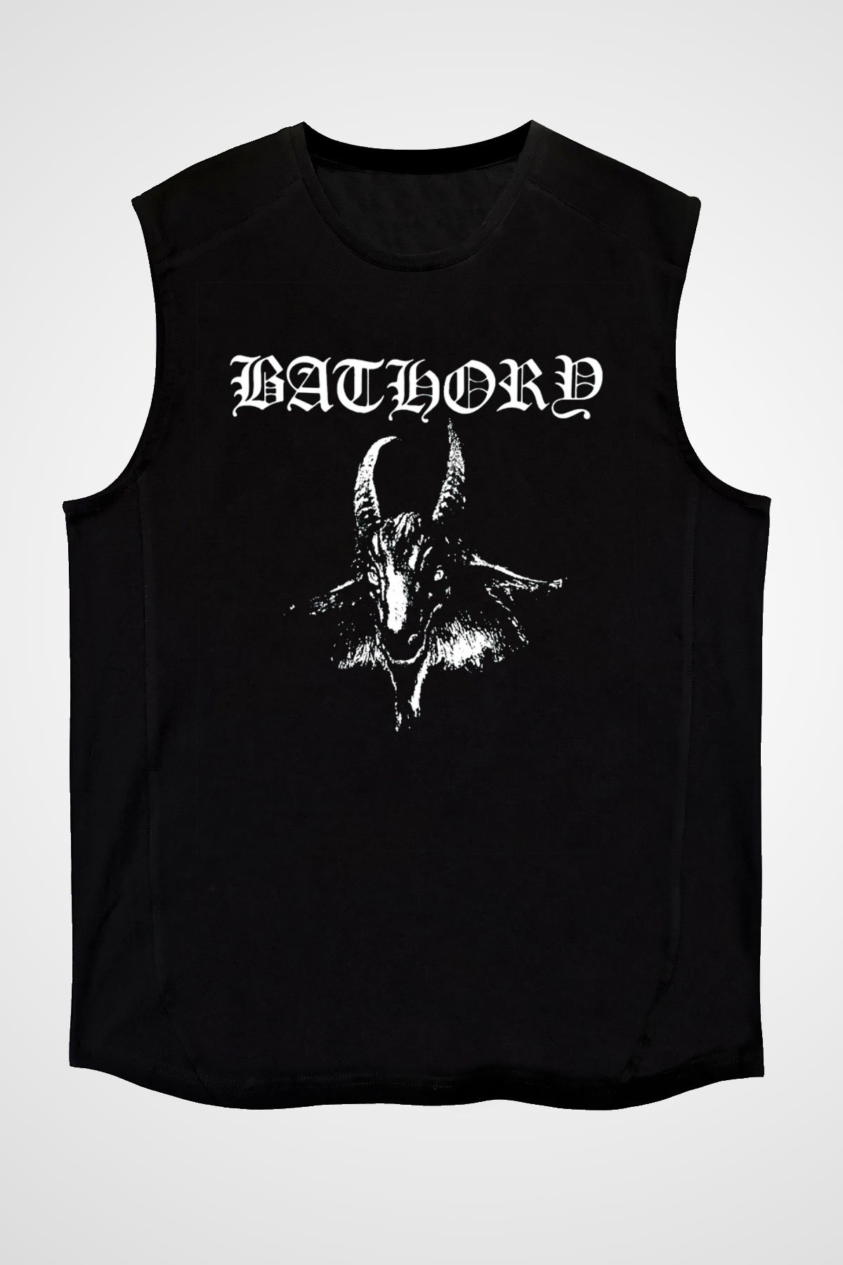 Bathory Siyah Unisex Kolsuz Tişört