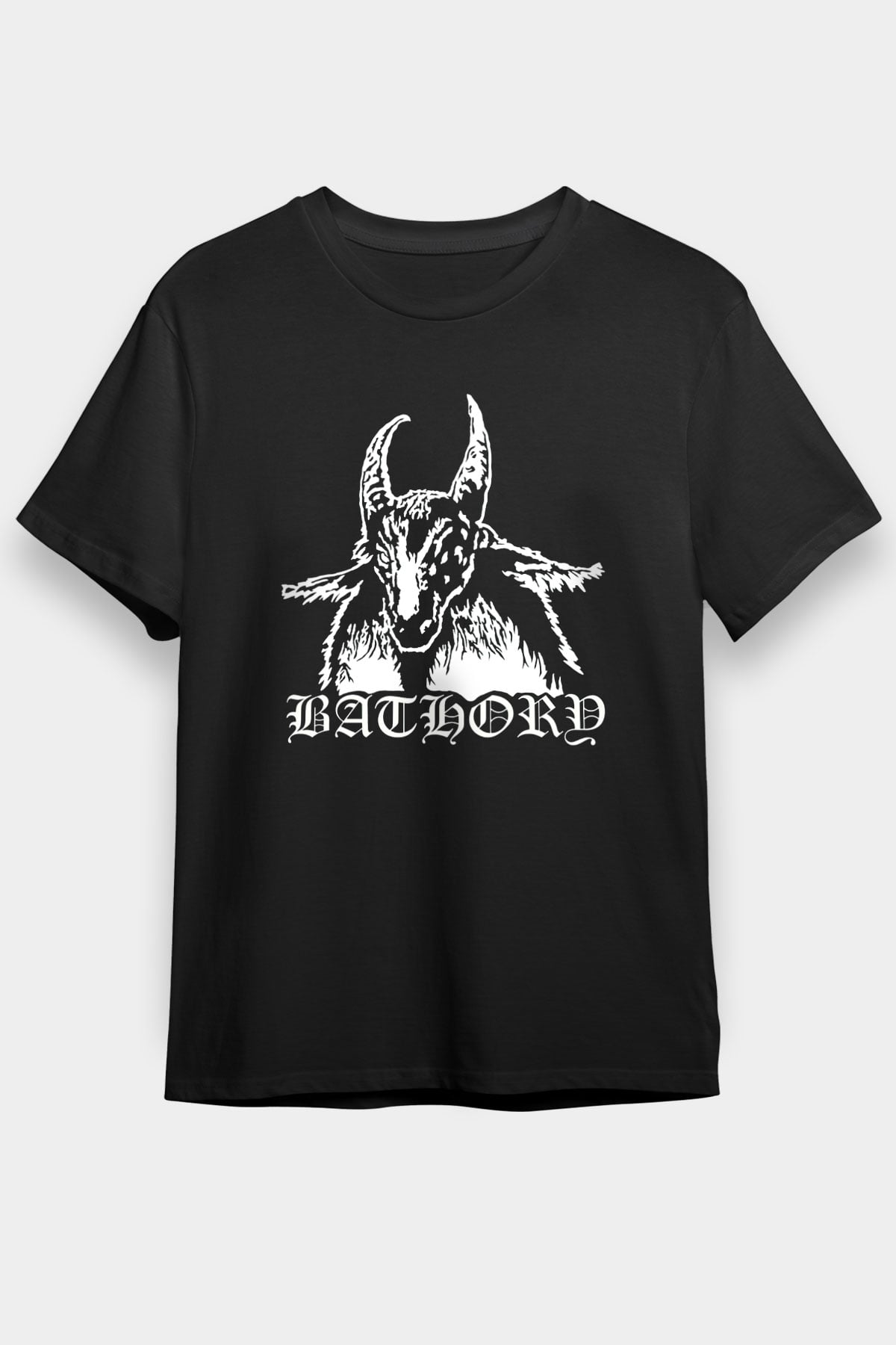 Bathory Siyah Unisex Tişört T-Shirt - TişörtFabrikası