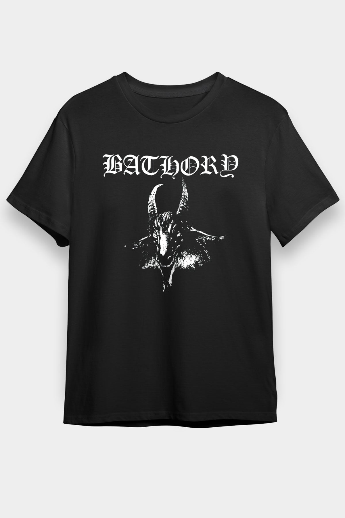 Bathory Siyah Unisex Tişört T-Shirt - TişörtFabrikası