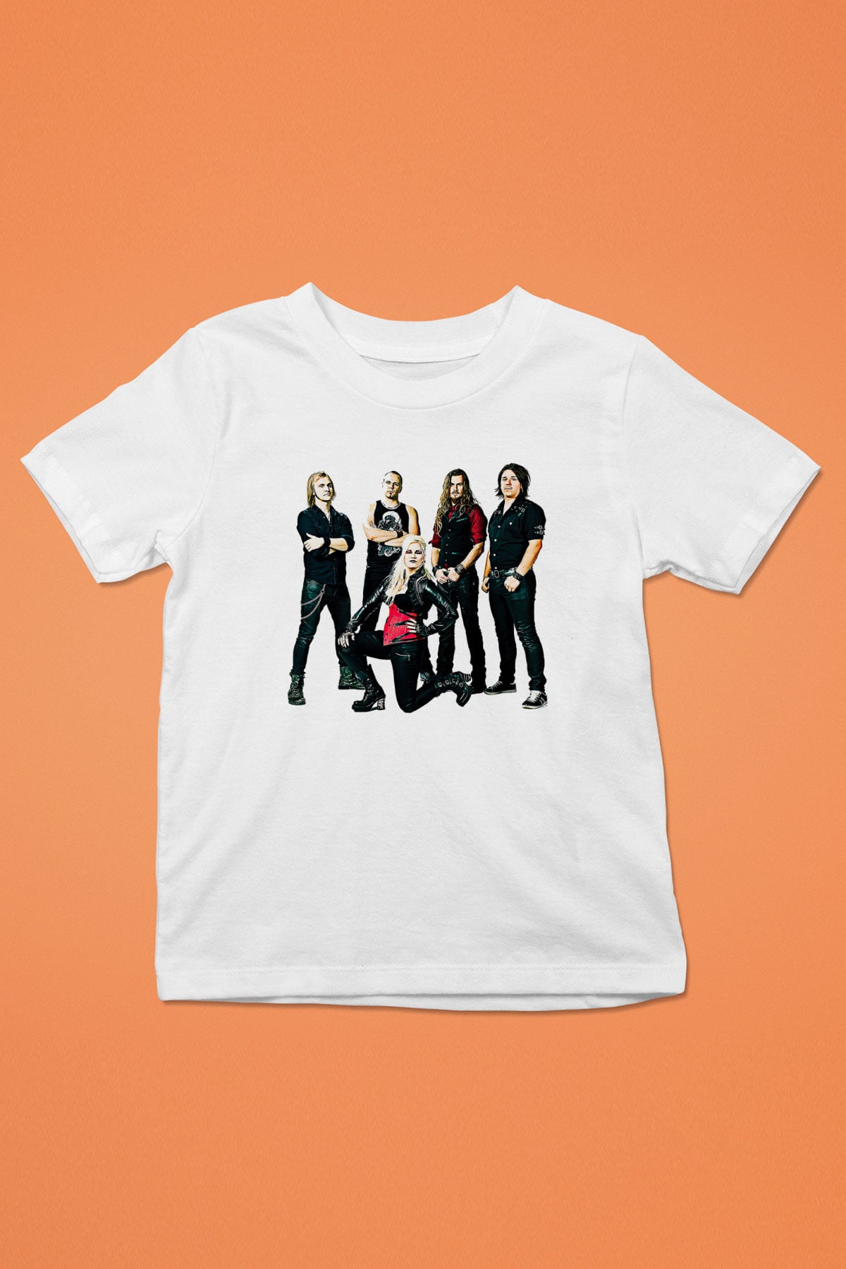 Battle Beast Baskılı Beyaz Unisex Beyaz Çocuk Tişört - Tshirt