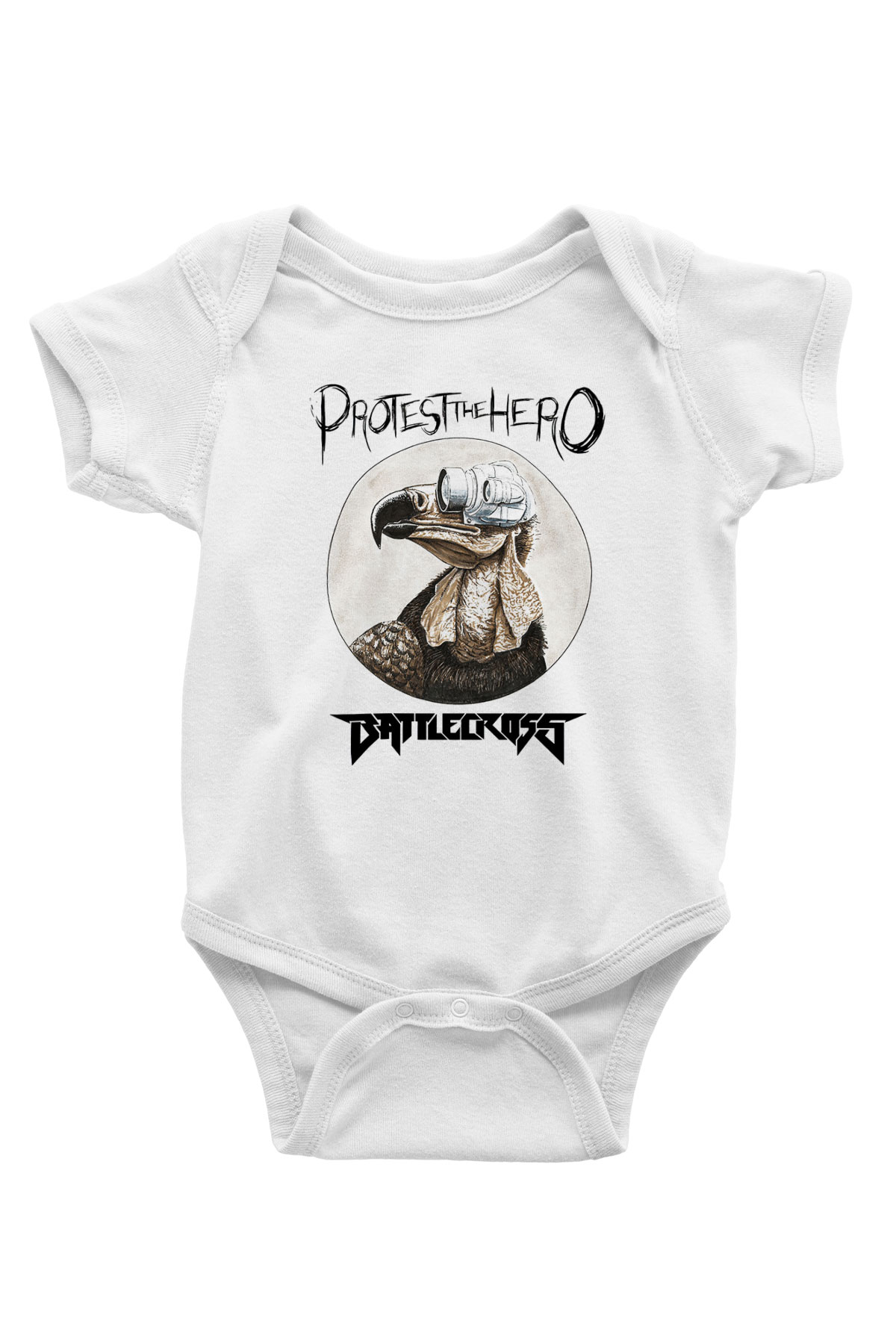 Battlecross Beyaz Bebek Body - Zıbın