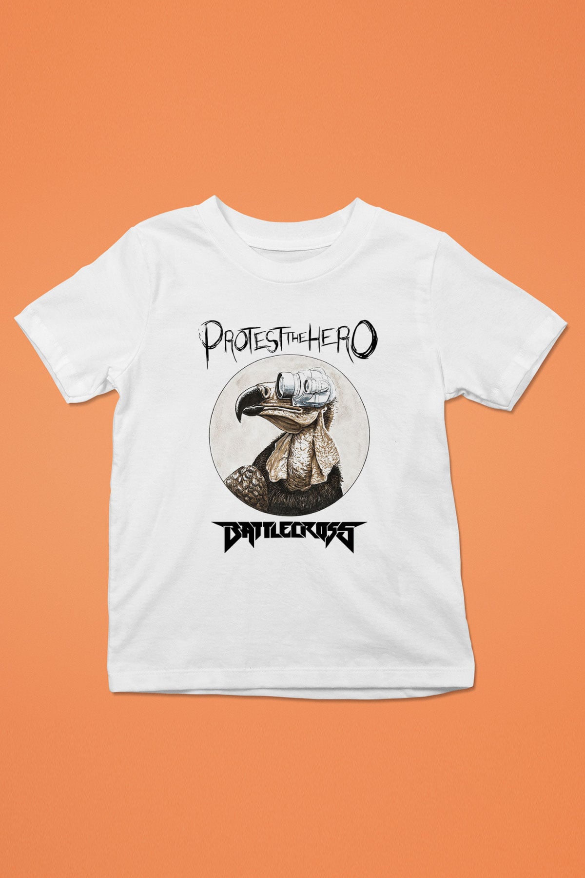 Battlecross Beyaz Unisex Çocuk Tişört
