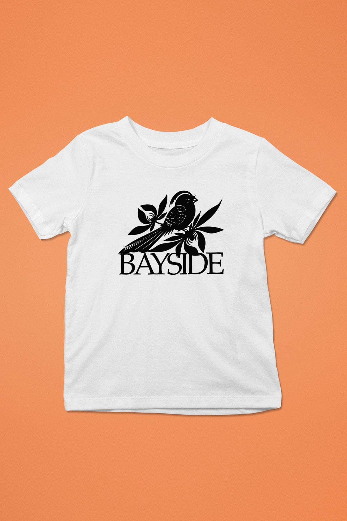 Bayside Beyaz Unisex Çocuk Tişört