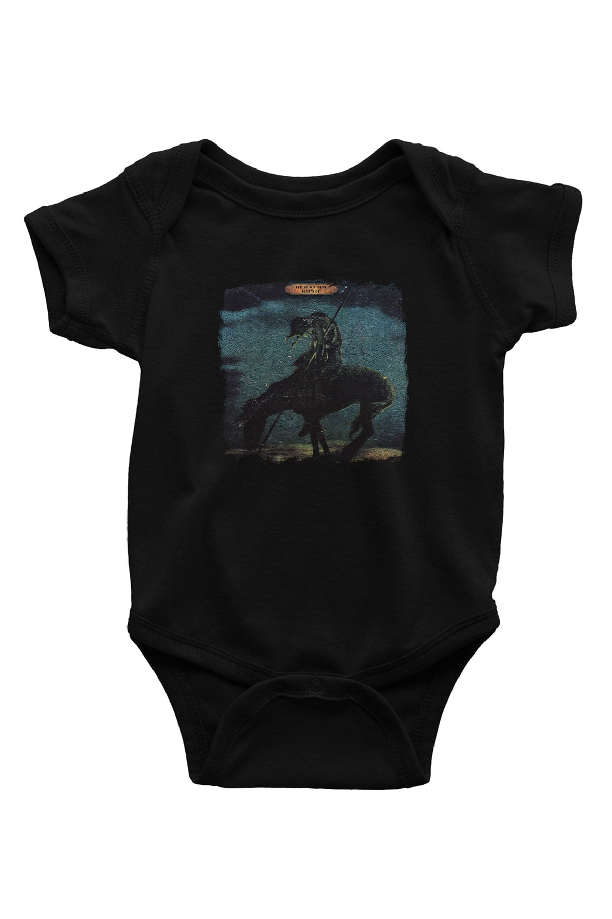 Beach Boys Baskılı Unisex Siyah Bebek Body - Zıbın