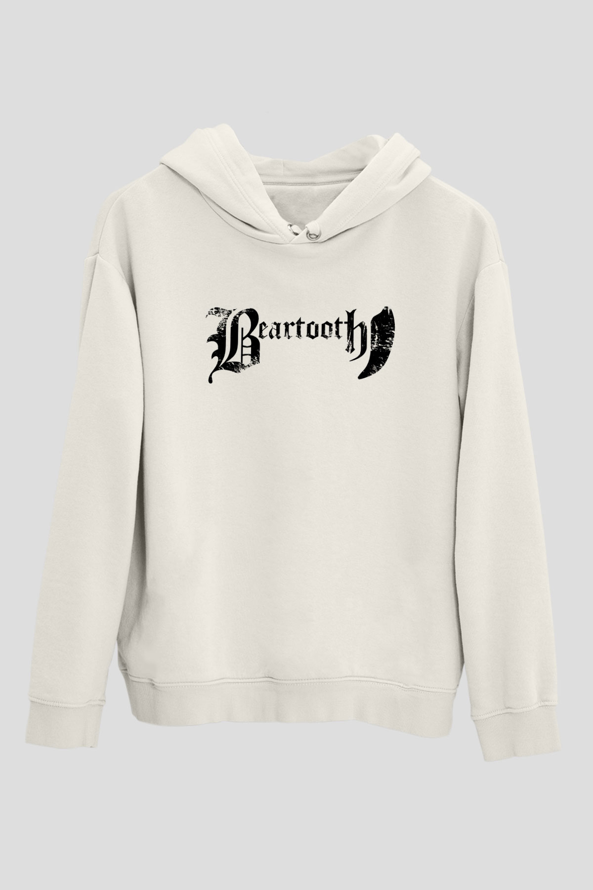 Beartooth Beyaz Unisex Kapşonlu Sweatshirt