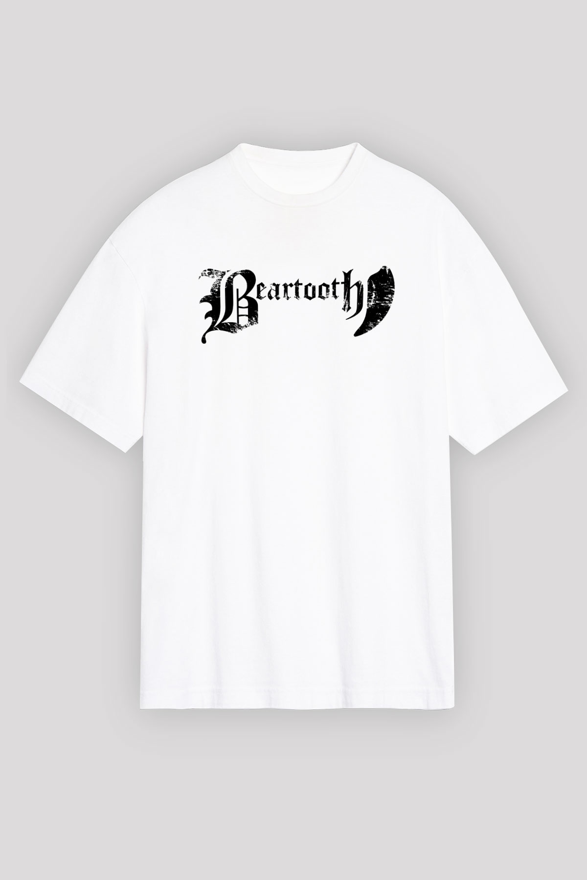 Beartooth Beyaz Unisex Oversize Tişört T-Shirt