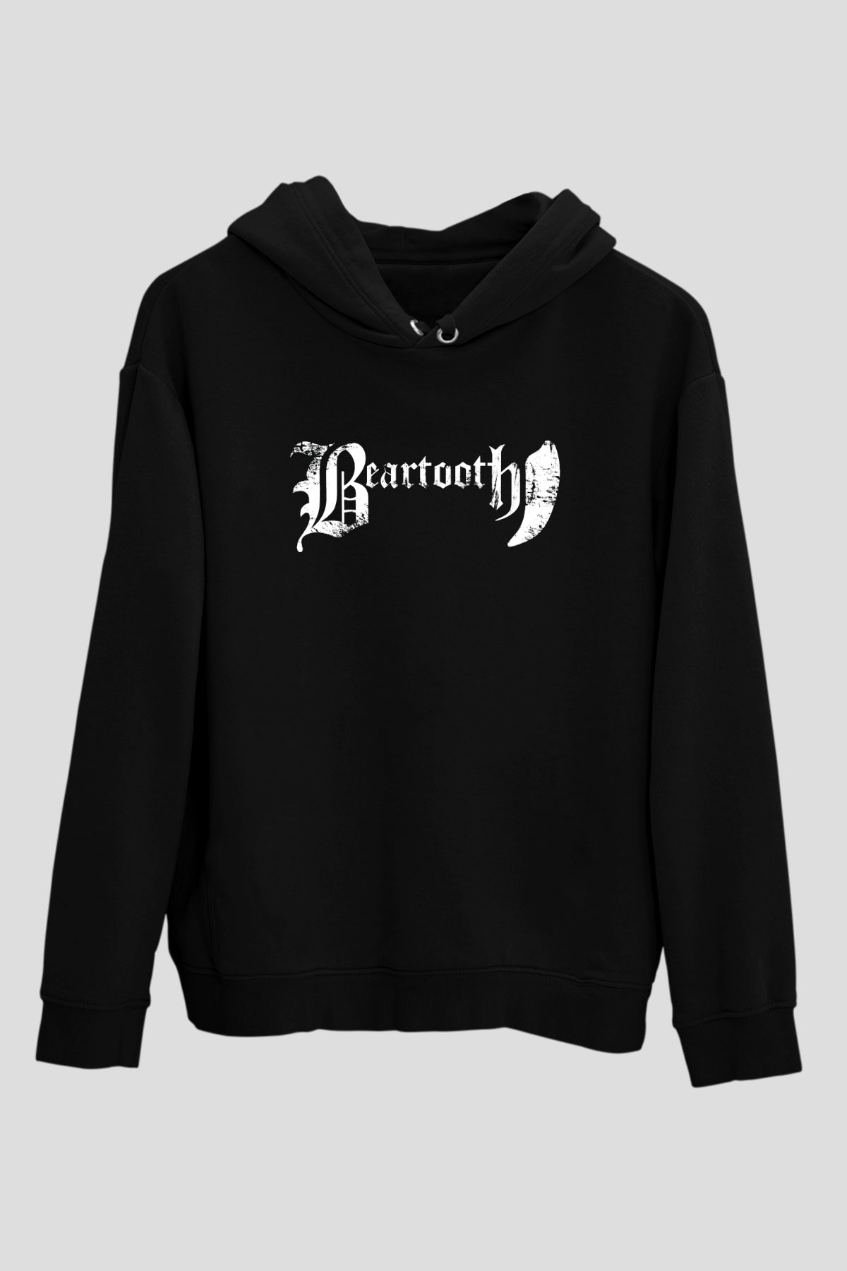 Beartooth Siyah Unisex Kapüşonlu Sweatshirt