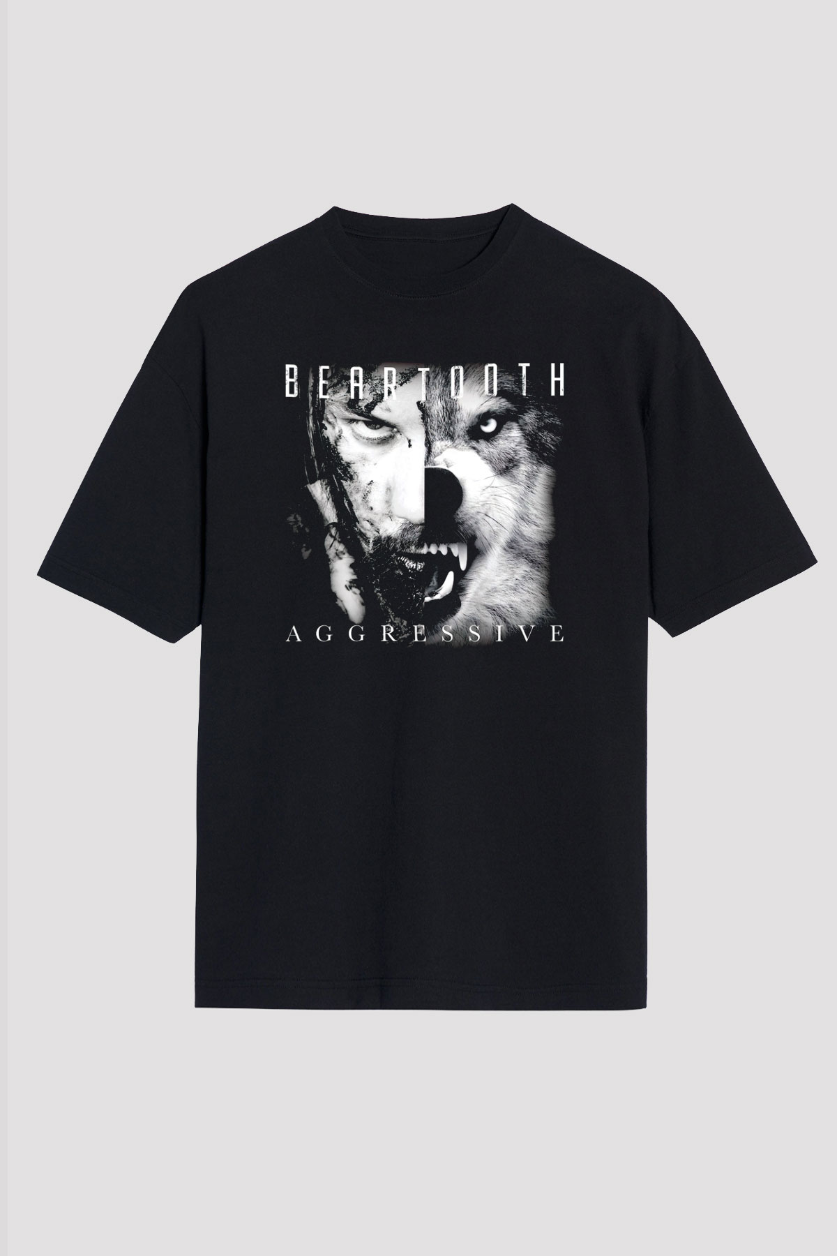 Beartooth Siyah Unisex Tişört T-Shirt - TişörtFabrikası
