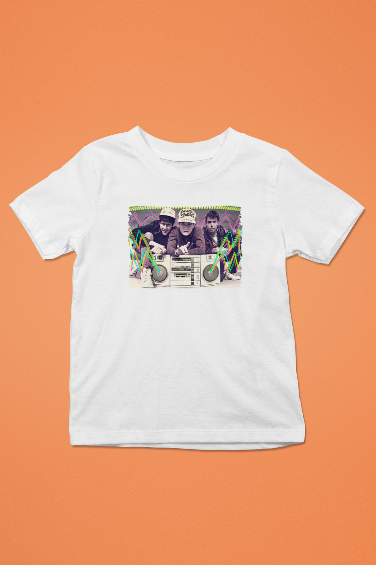 Beastie Boys Beyaz Unisex Çocuk Tişört