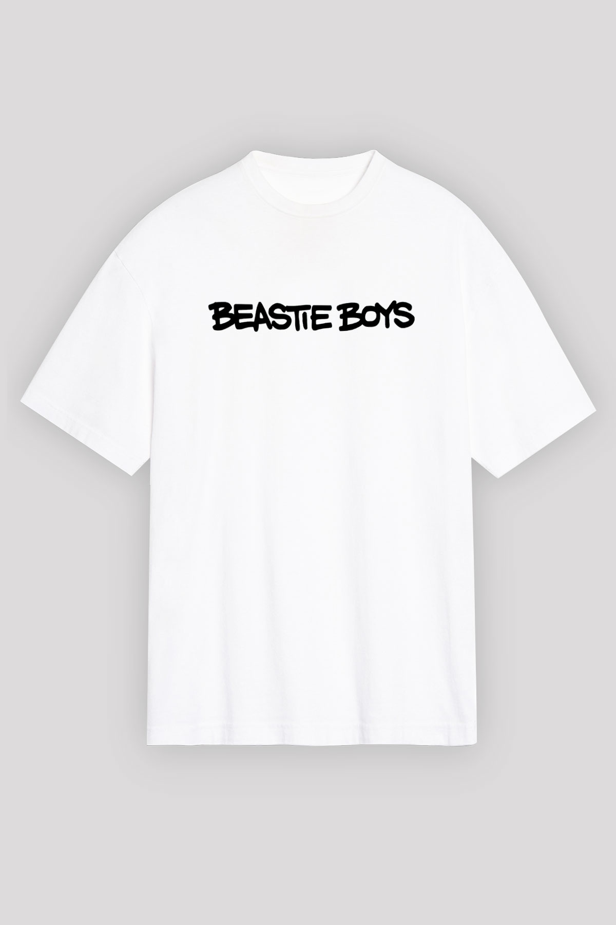 Beastie Boys Beyaz Unisex Oversize Tişört T-Shirt