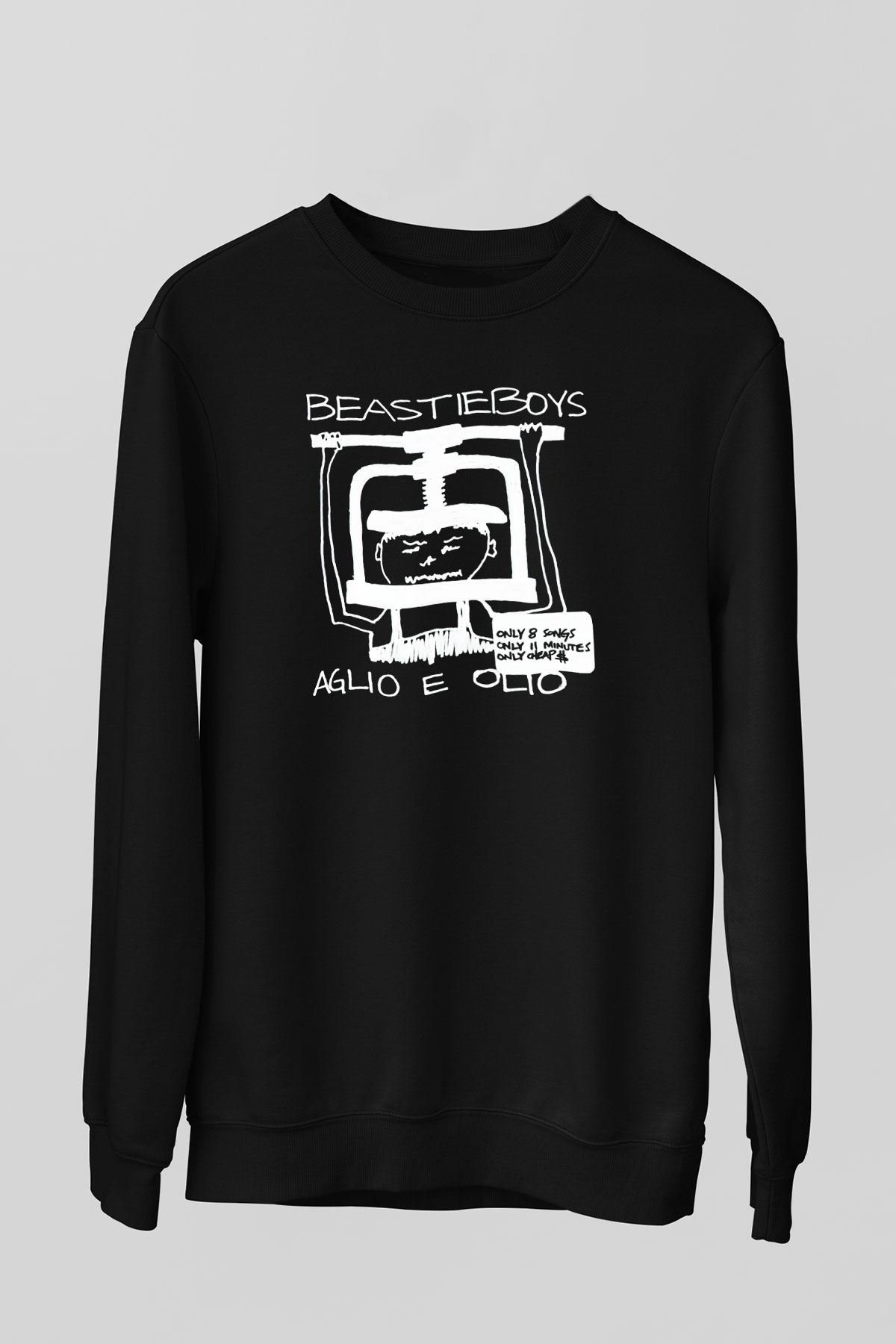 Beastie Boys Siyah Unisex Sweatshirt