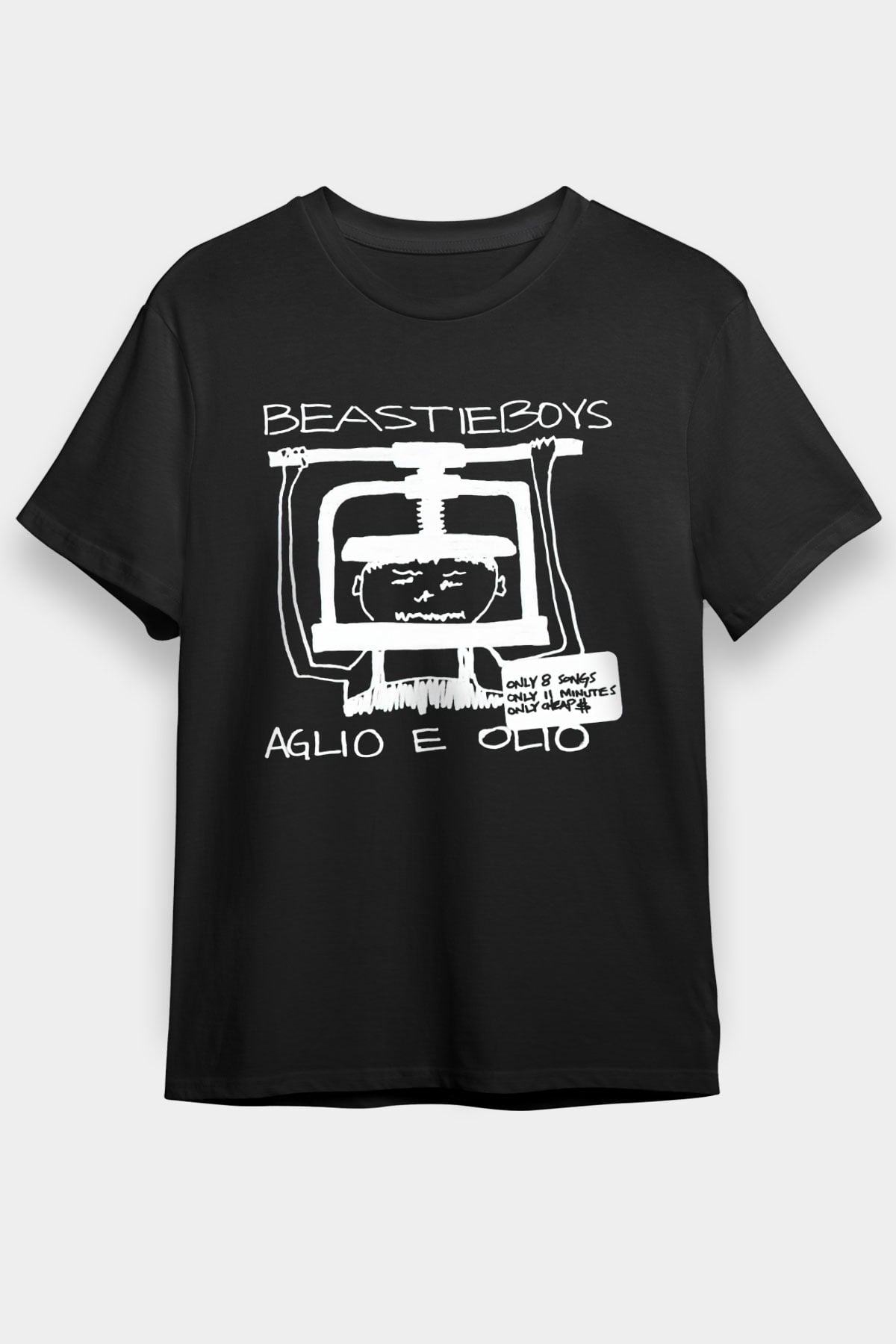 Beastie Boys Siyah Unisex Tişört T-Shirt - TişörtFabrikası