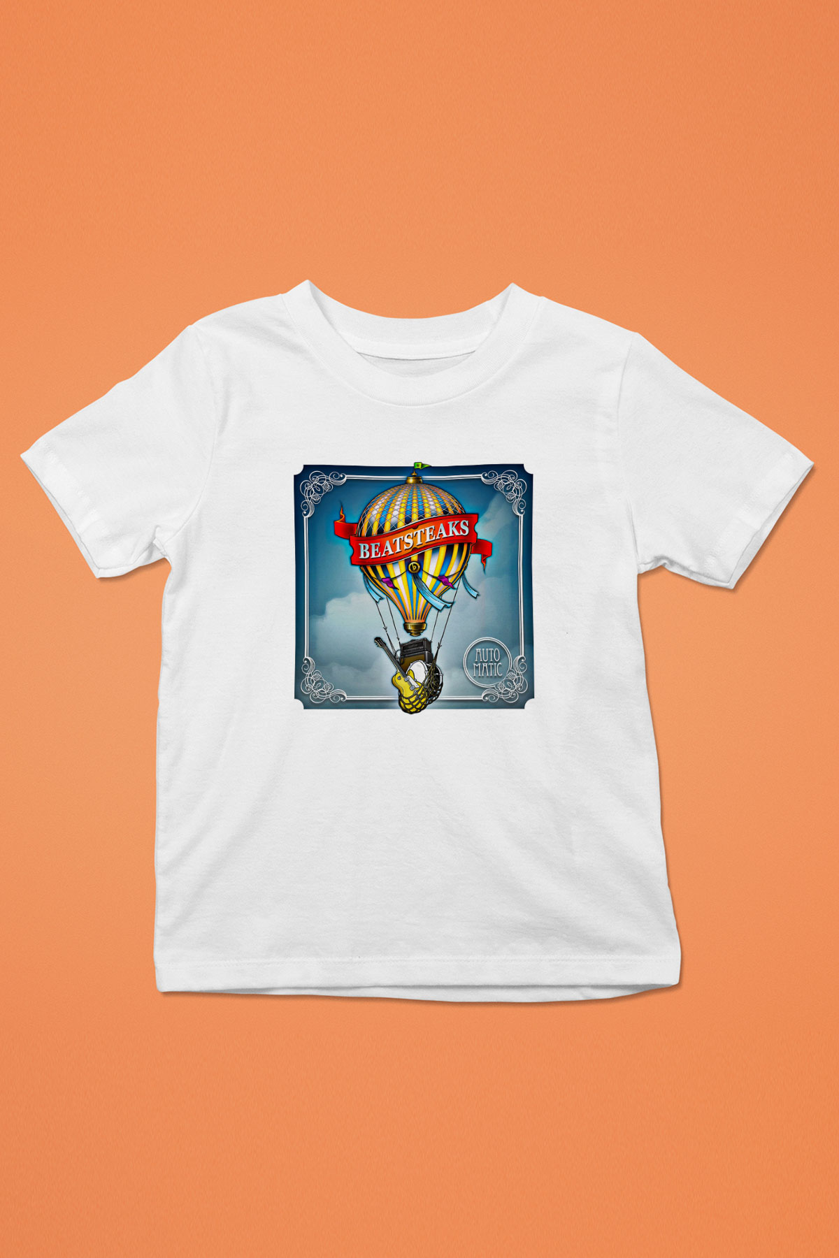 Beatsteaks Baskılı Unisex Beyaz Çocuk Tişört