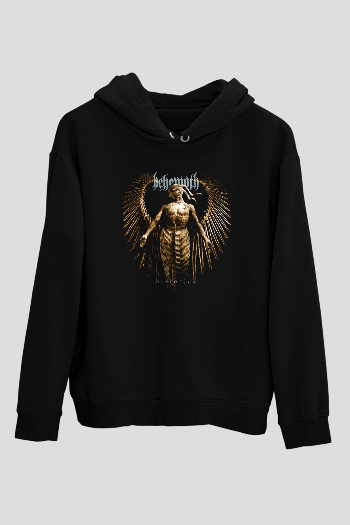 Behemoth Siyah Unisex Kapüşonlu Sweatshirt
