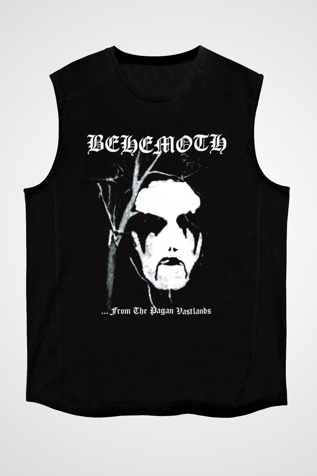 Behemoth Siyah Unisex Kolsuz Tişört