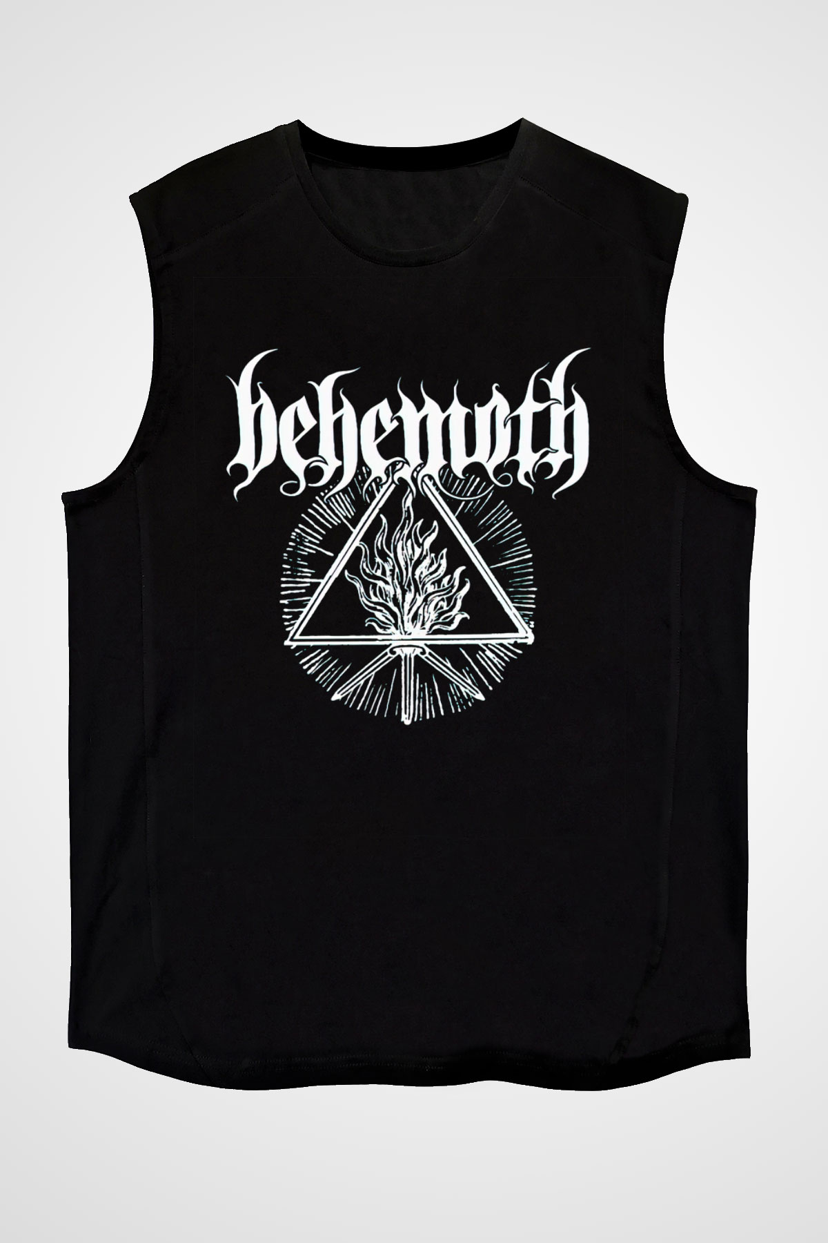 Behemoth Siyah Unisex Kolsuz Tişört