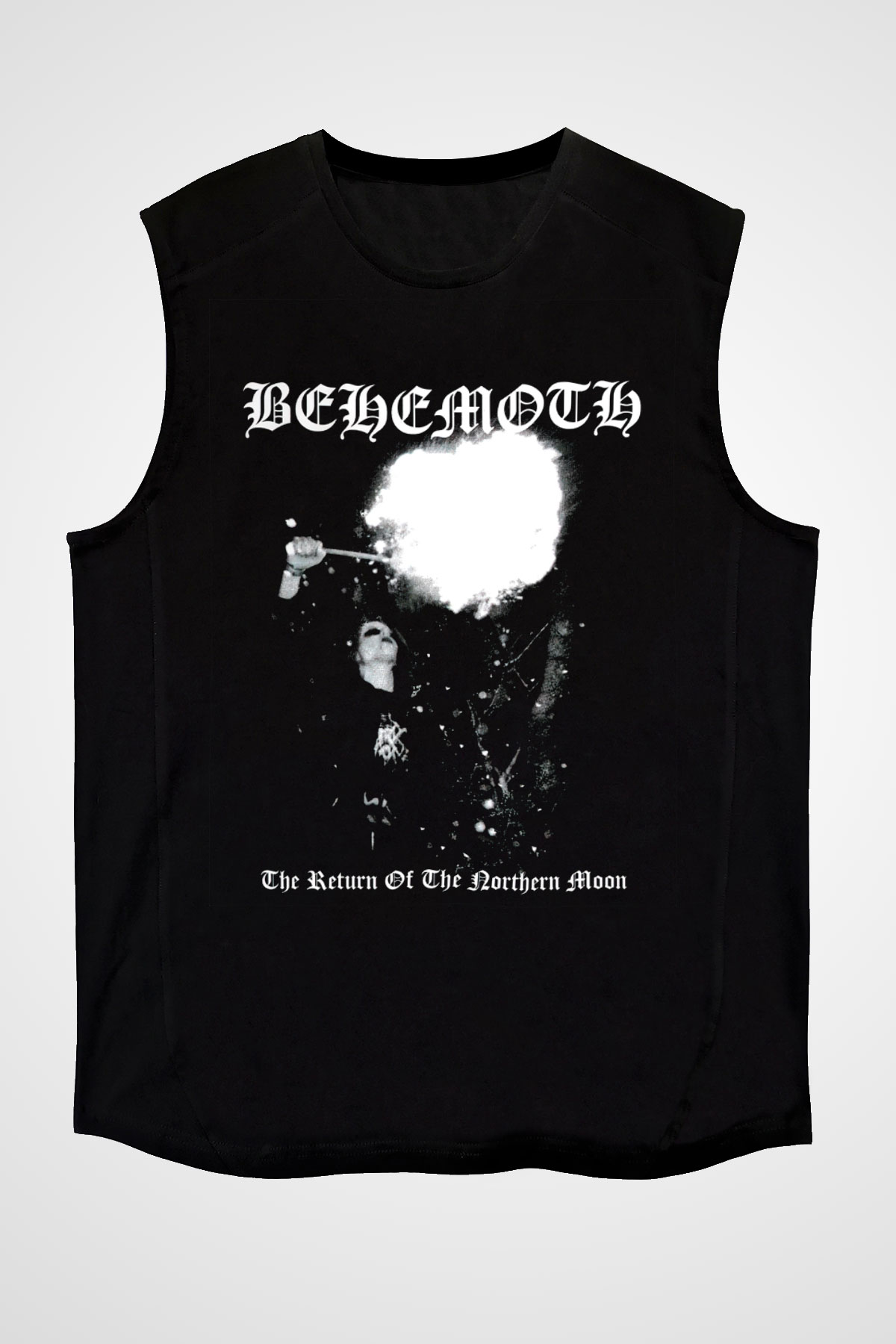 Behemoth Siyah Unisex Kolsuz Tişört