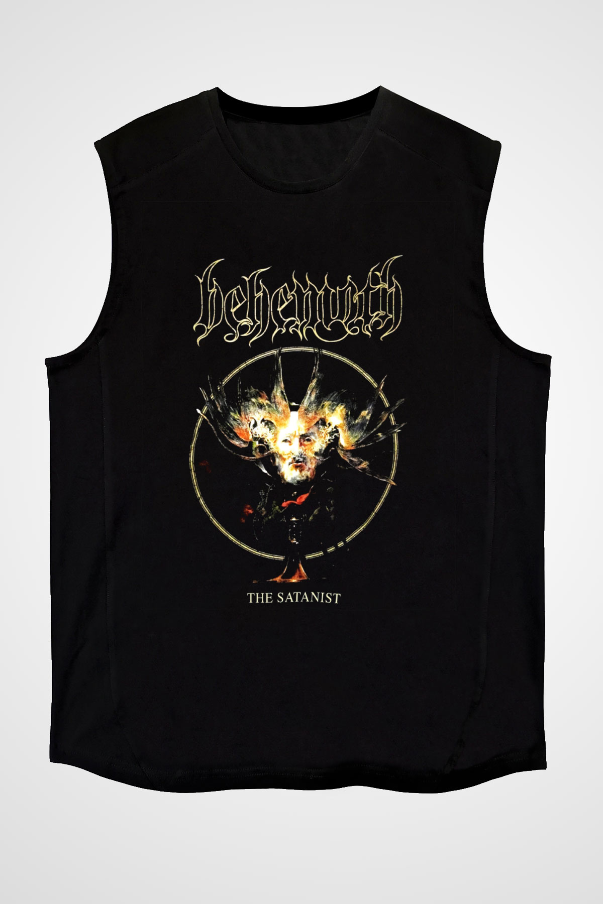 Behemoth Siyah Unisex Kolsuz Tişört