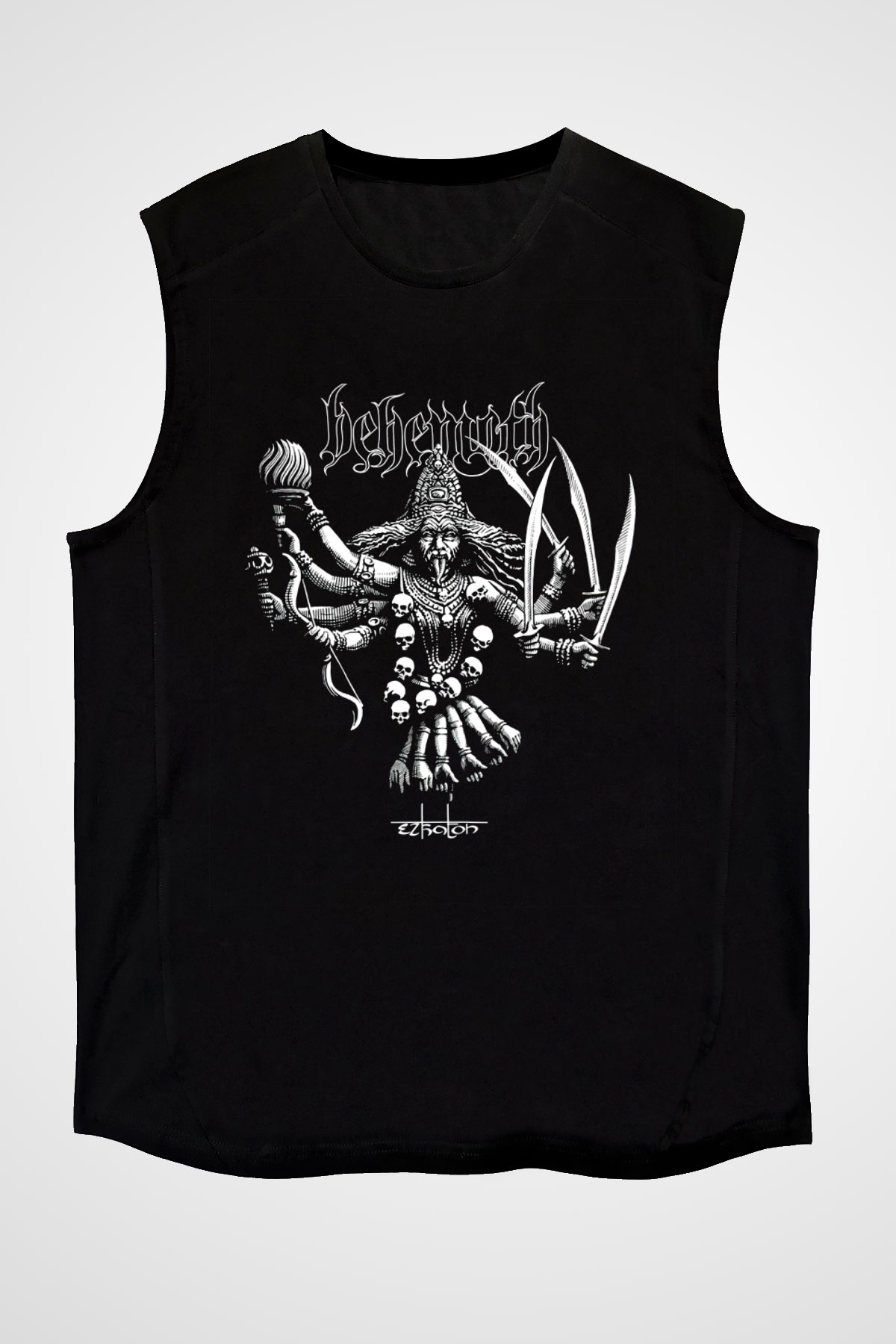 Behemoth Siyah Unisex Kolsuz Tişört