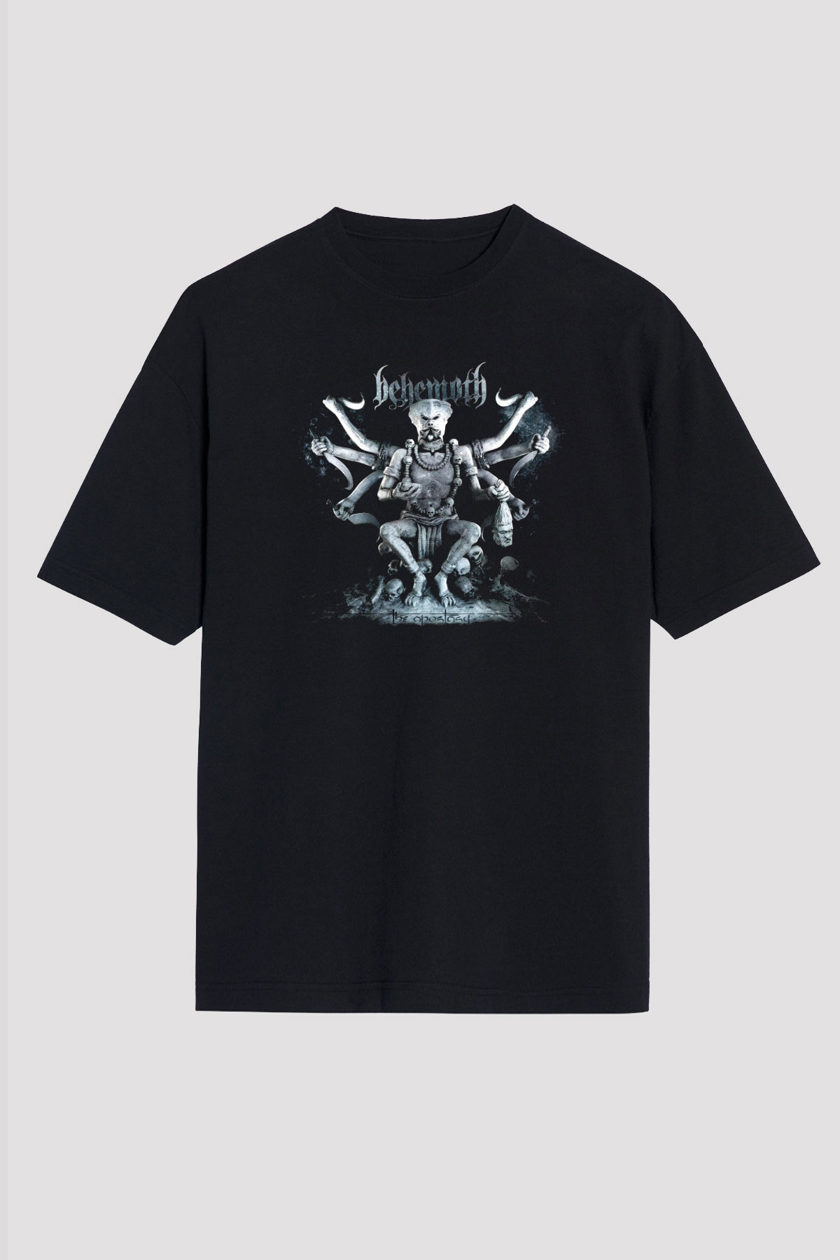 Behemoth Siyah Unisex Oversize Tişört T-Shirt