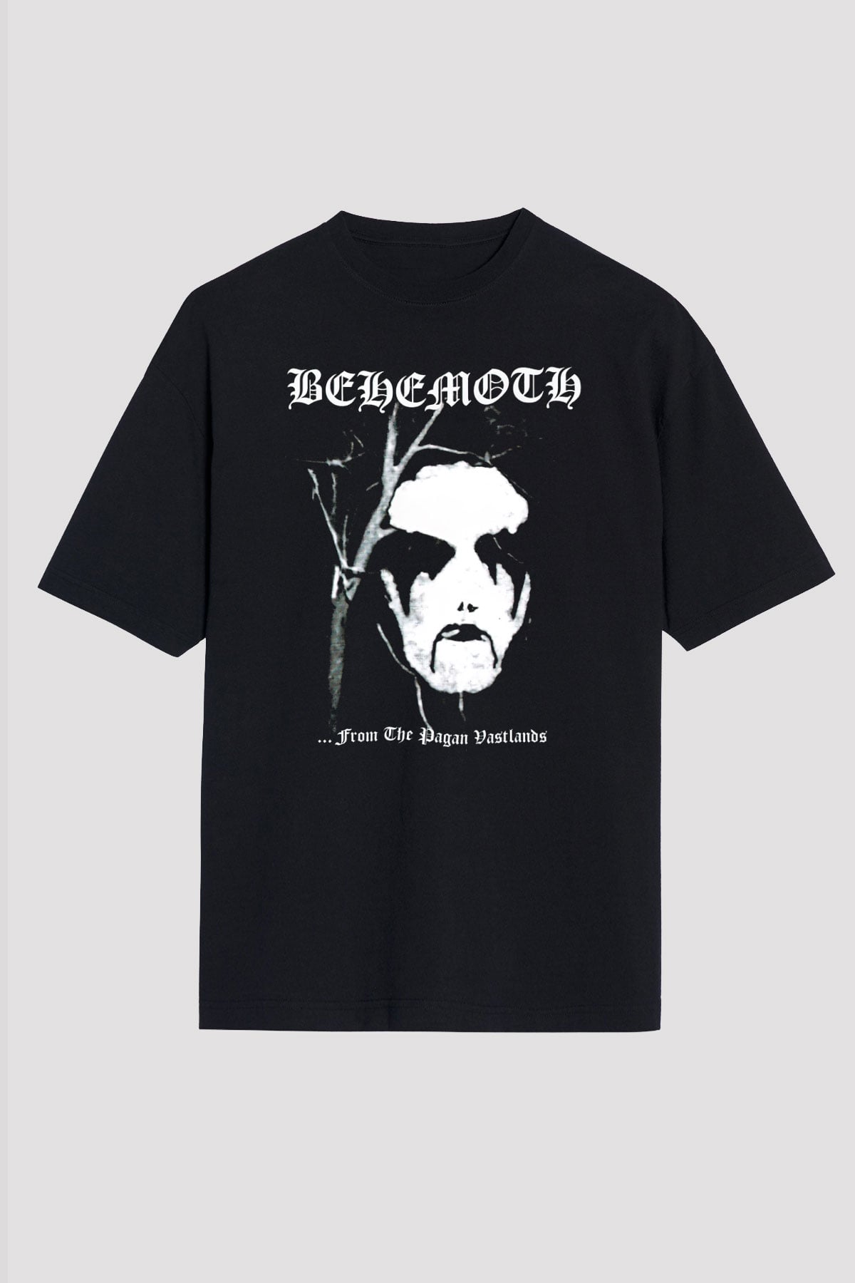 Behemoth Siyah Unisex Oversize Tişört T-Shirt