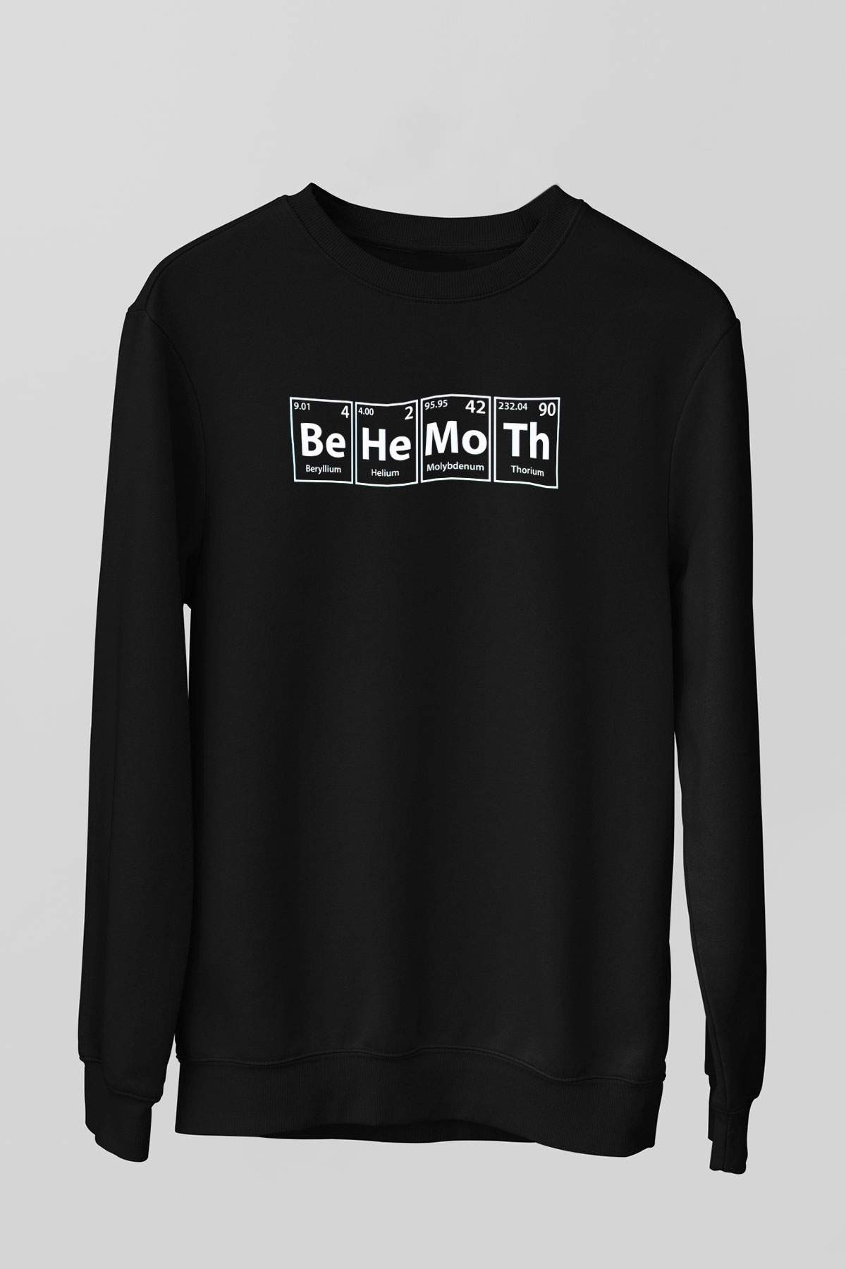Behemoth Siyah Unisex Sweatshirt
