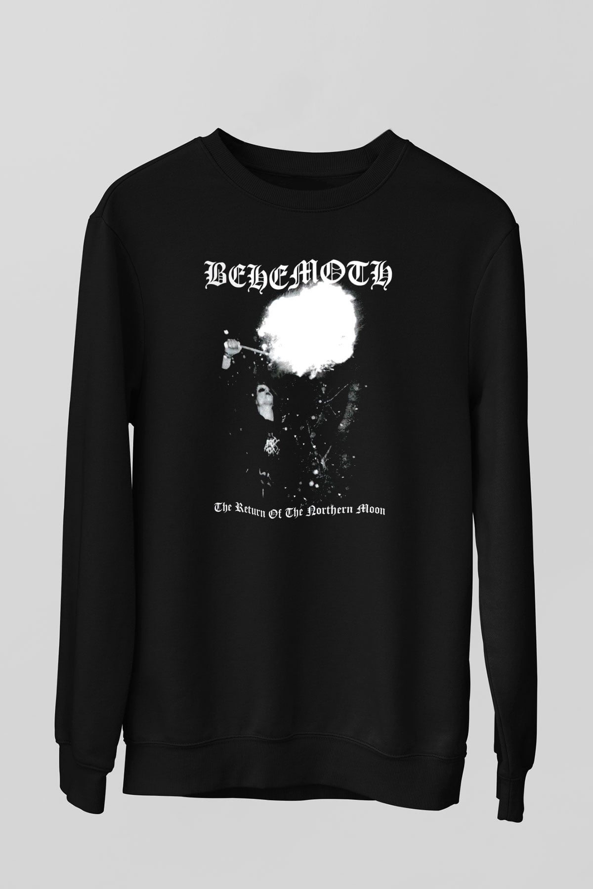 Behemoth Siyah Unisex Sweatshirt