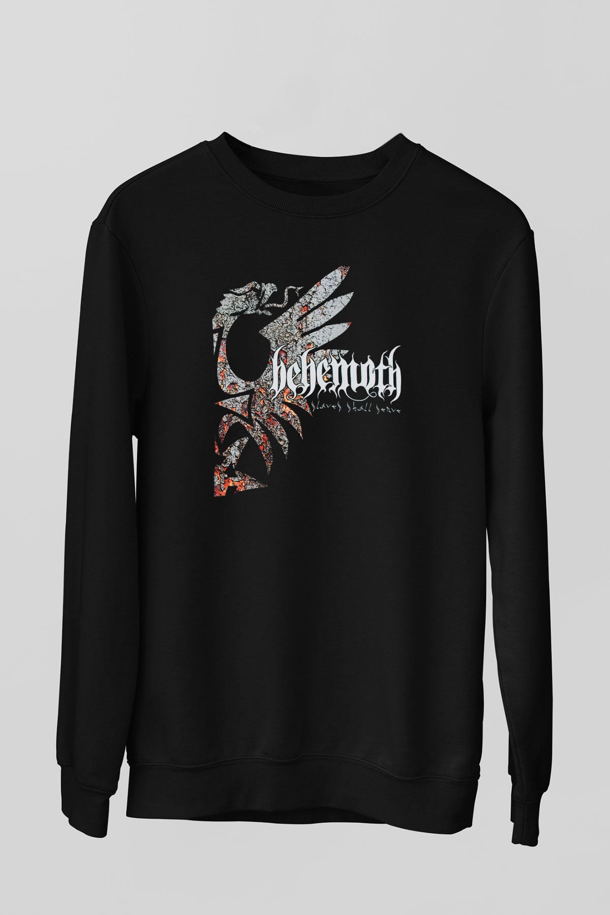 Behemoth Siyah Unisex Sweatshirt
