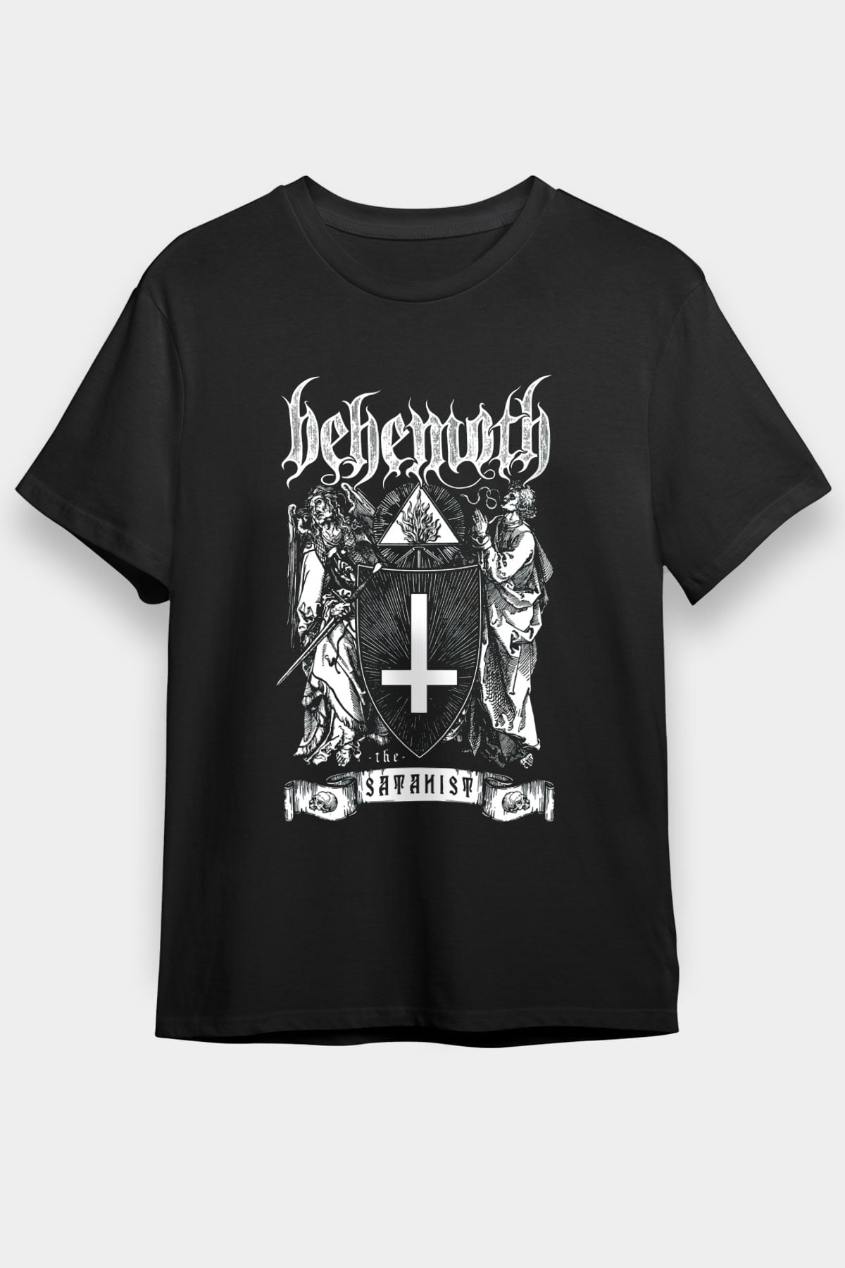 Behemoth Siyah Unisex Tişört T-Shirt - TişörtFabrikası
