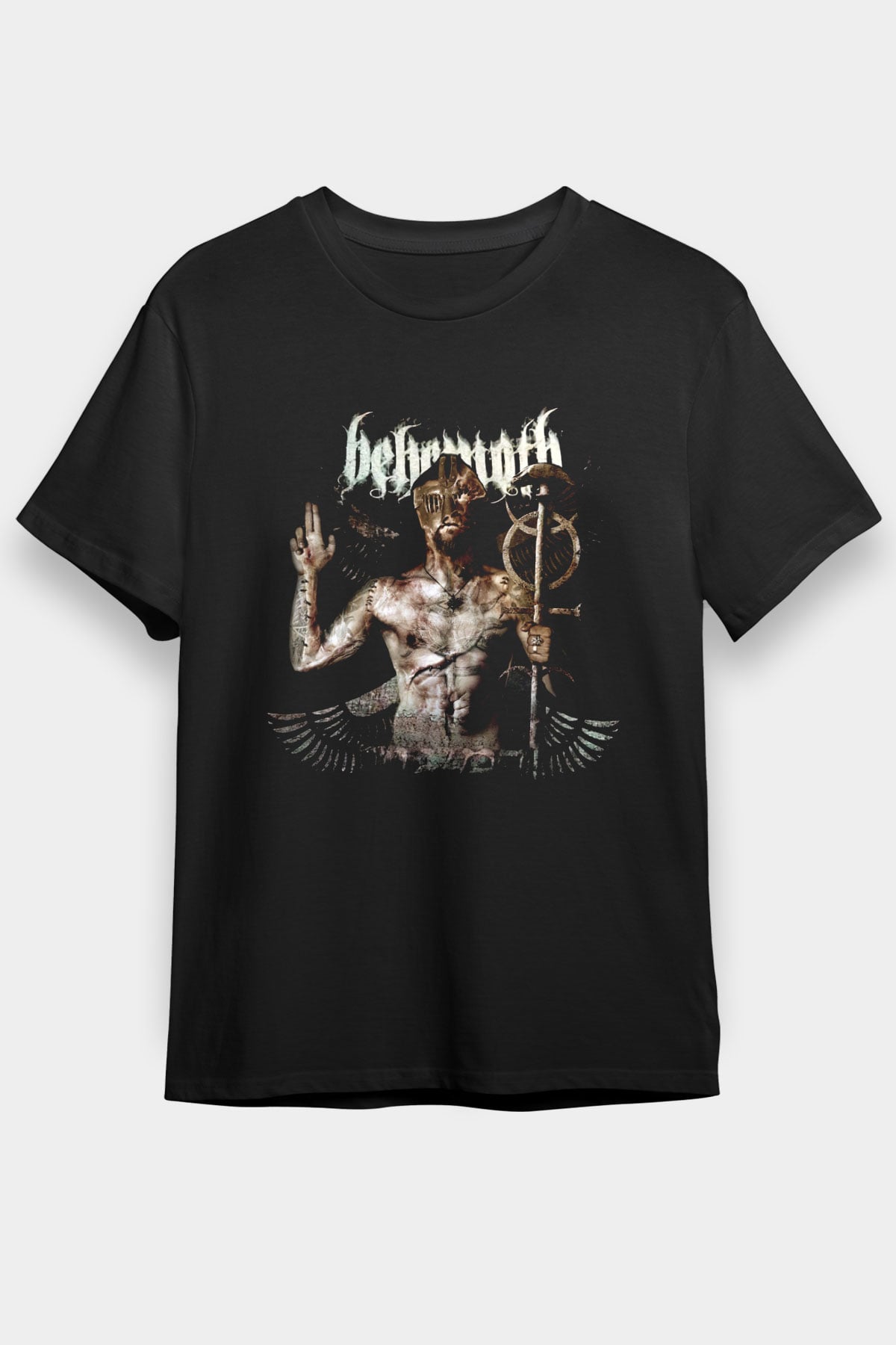 Behemoth Siyah Unisex Tişört T-Shirt - TişörtFabrikası