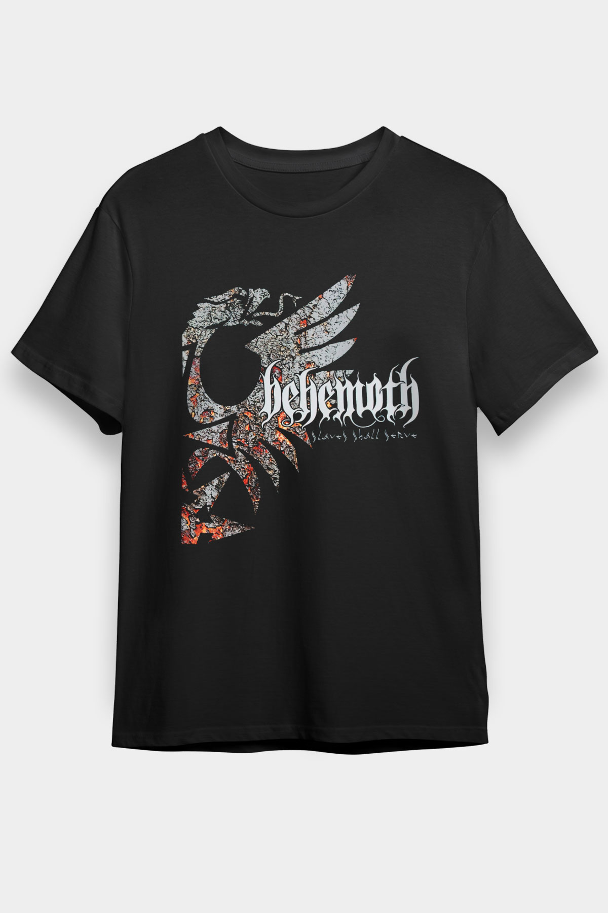 Behemoth Siyah Unisex Tişört T-Shirt - TişörtFabrikası