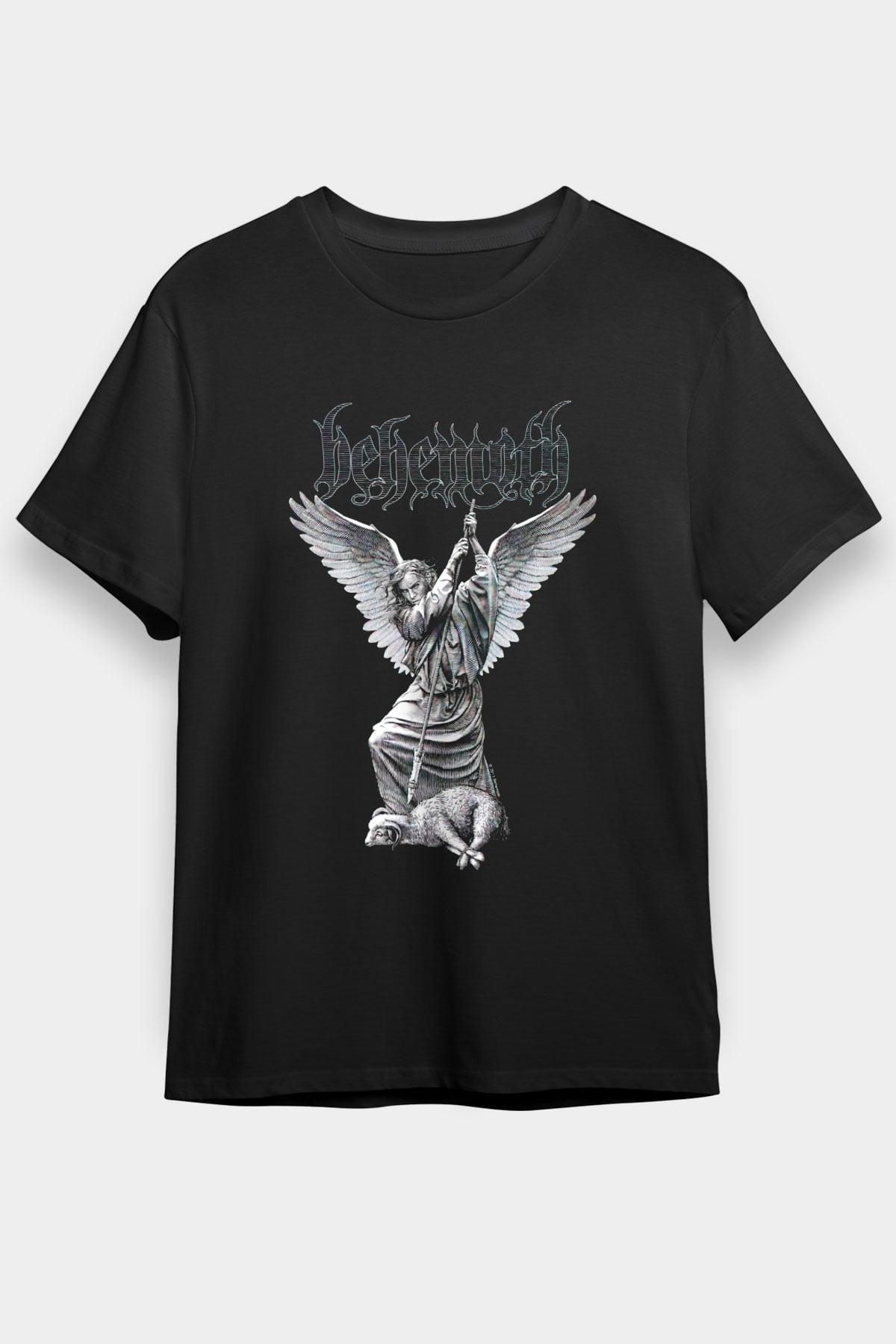Behemoth Siyah Unisex Tişört T-Shirt - TişörtFabrikası