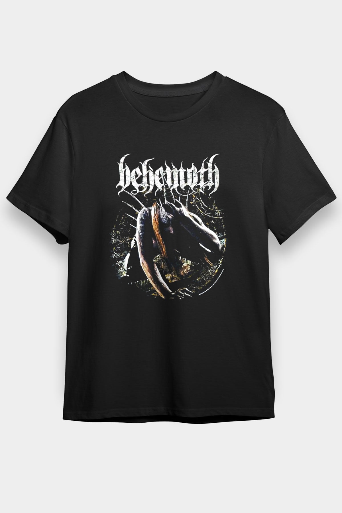 Behemoth Siyah Unisex Tişört T-Shirt - TişörtFabrikası